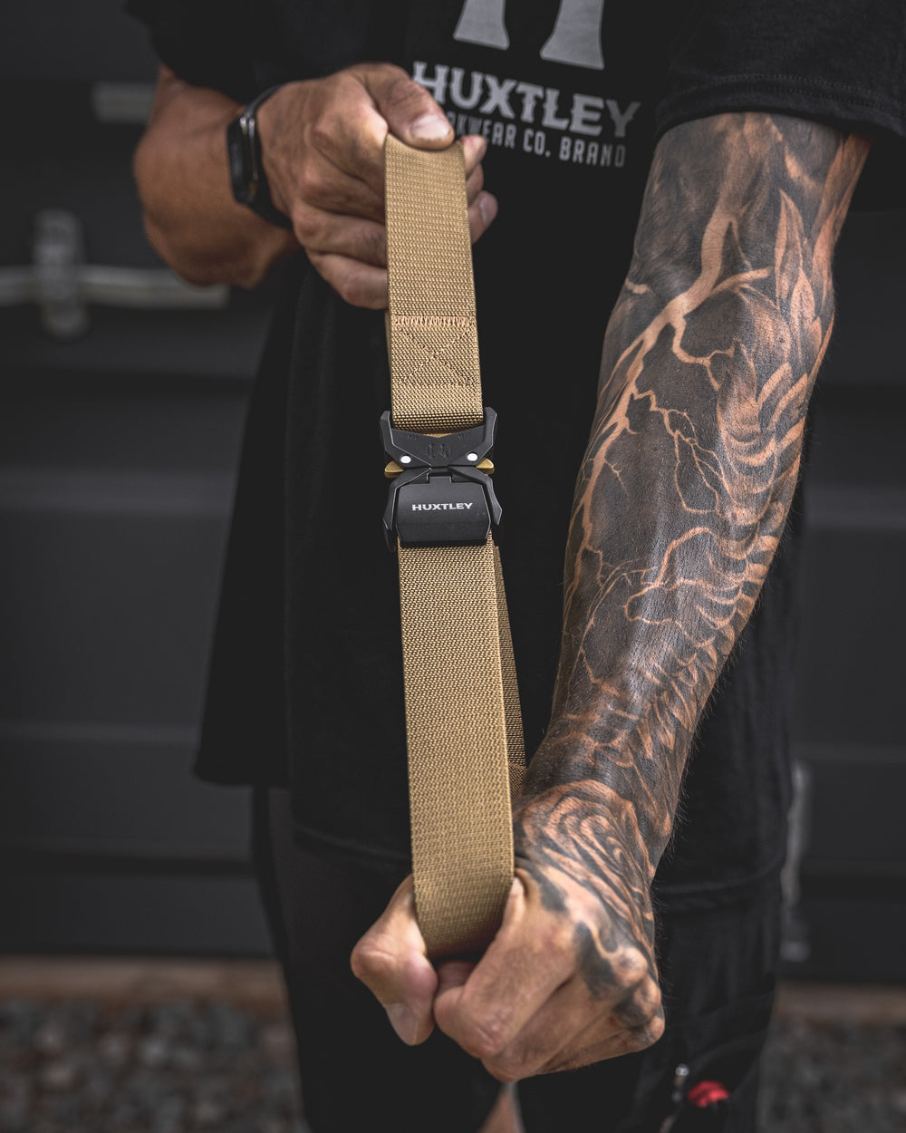 BX-95 Stretch Belt Sawdust