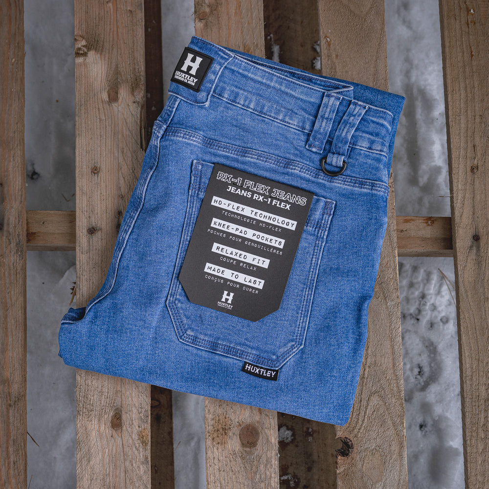 
                  
                    RX-1 Relaxed Flex Jeans Stonewashed Blue
                  
                