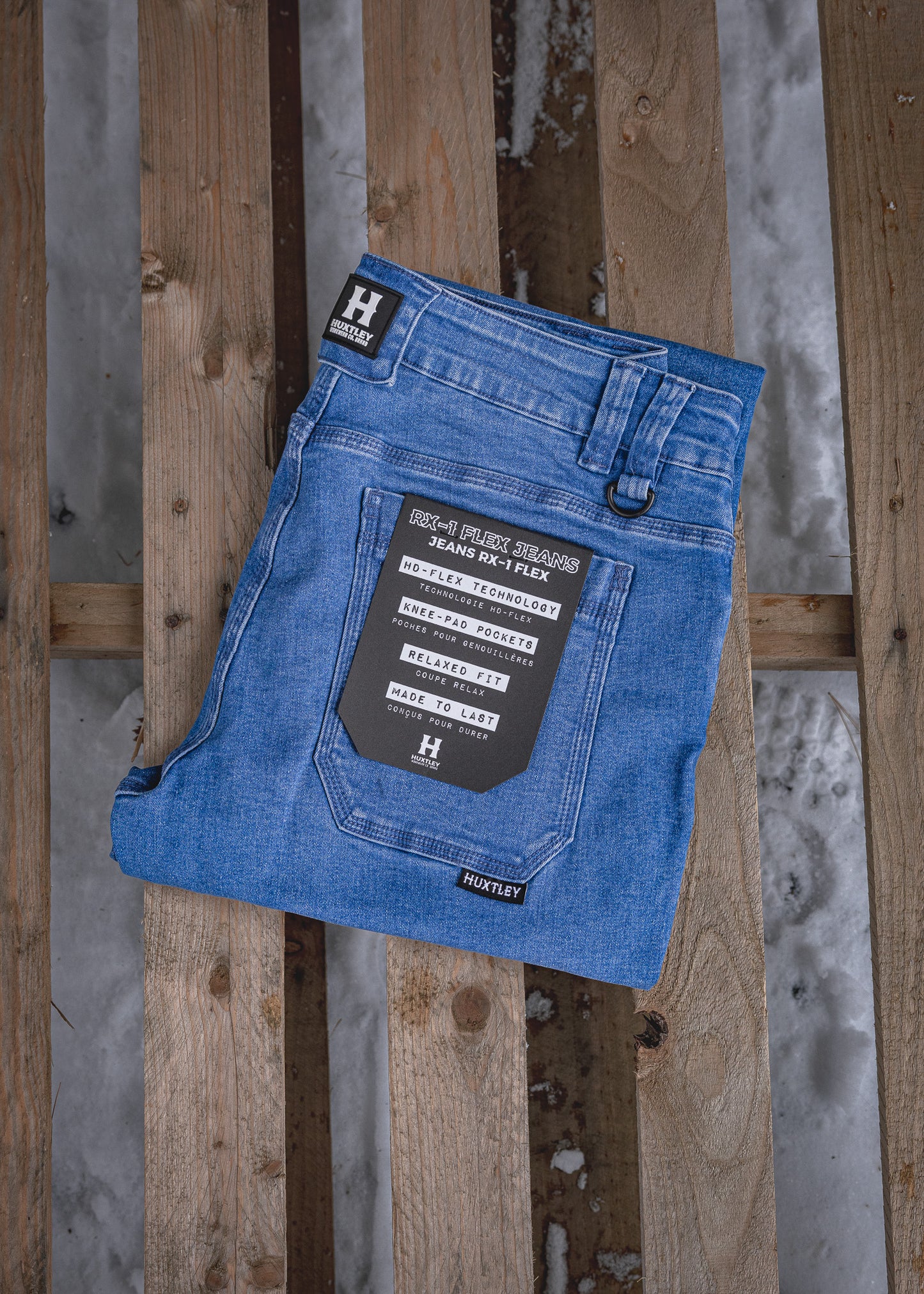 
                  
                    RX-1 Relaxed Flex Jeans Stonewashed Blue
                  
                