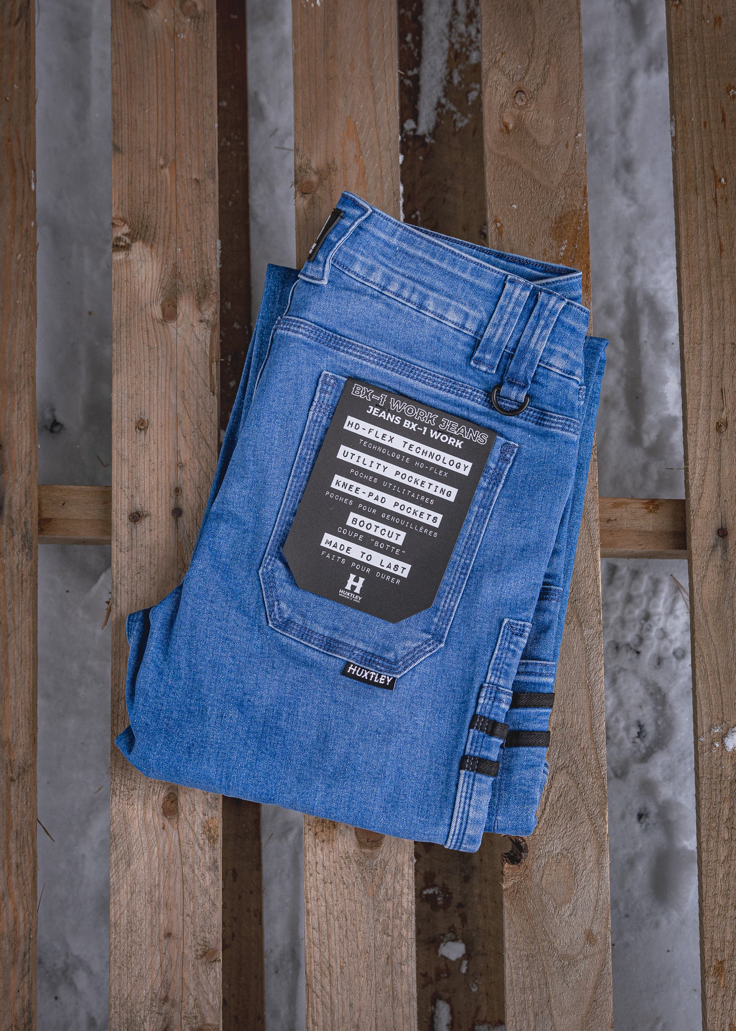 
                  
                    BX-1 Bootcut Work Jeans Stonewashed Blue
                  
                