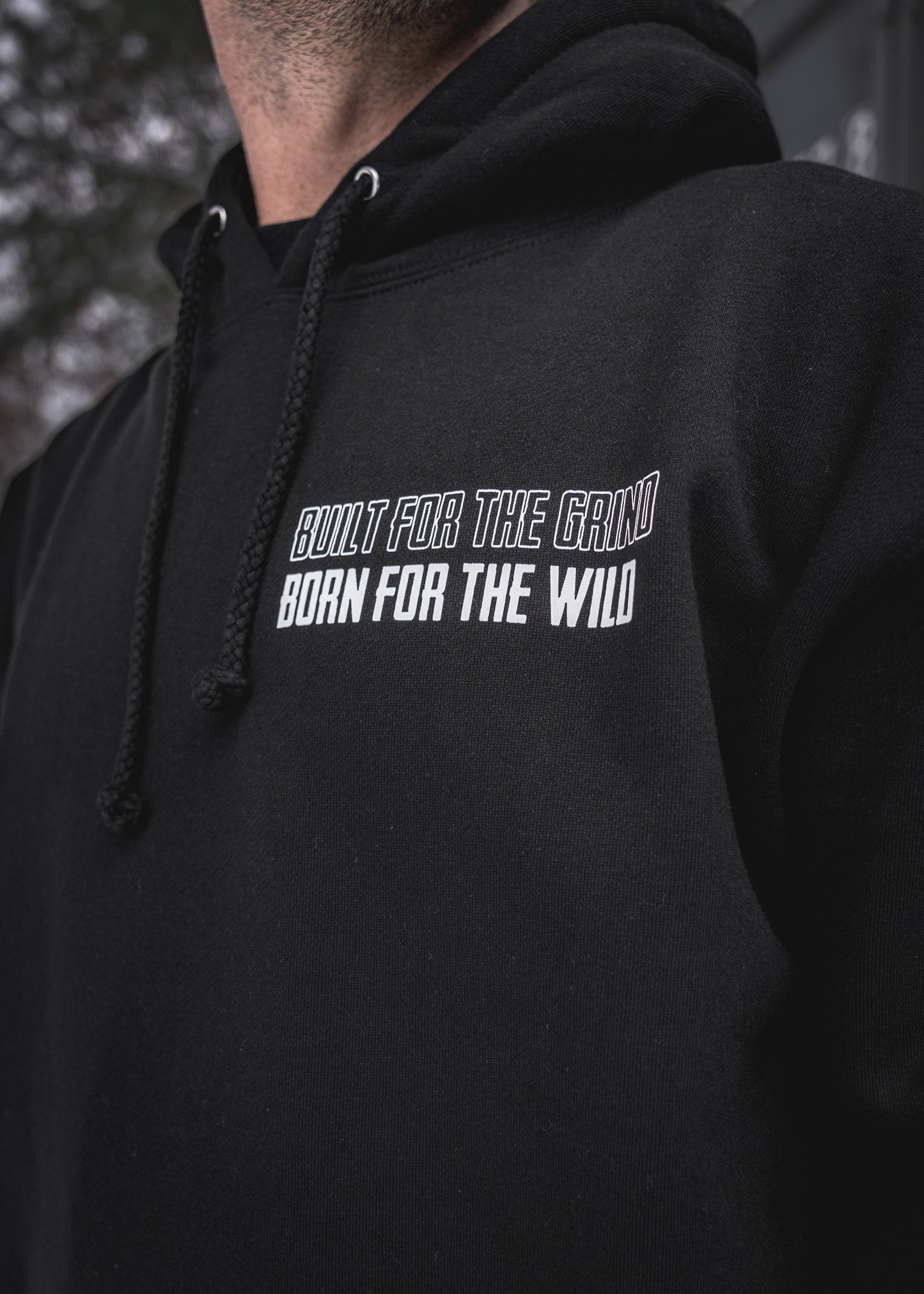 
                  
                    HX-717 Heavyweight Hoodie "Built for the grind - Born for the wild"
                  
                
