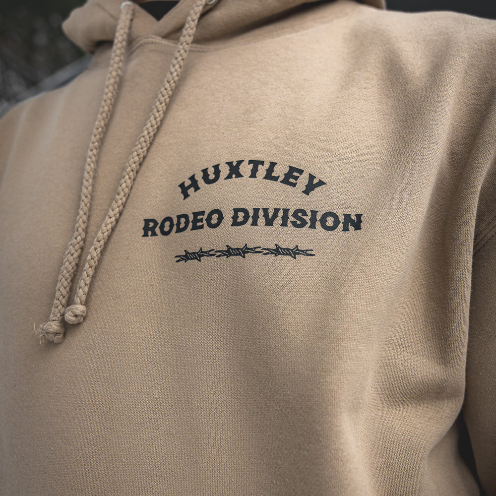 
                  
                    HX-717 Heavyweight Hoodie "Rodeo Division" Sawdust/ Black
                  
                