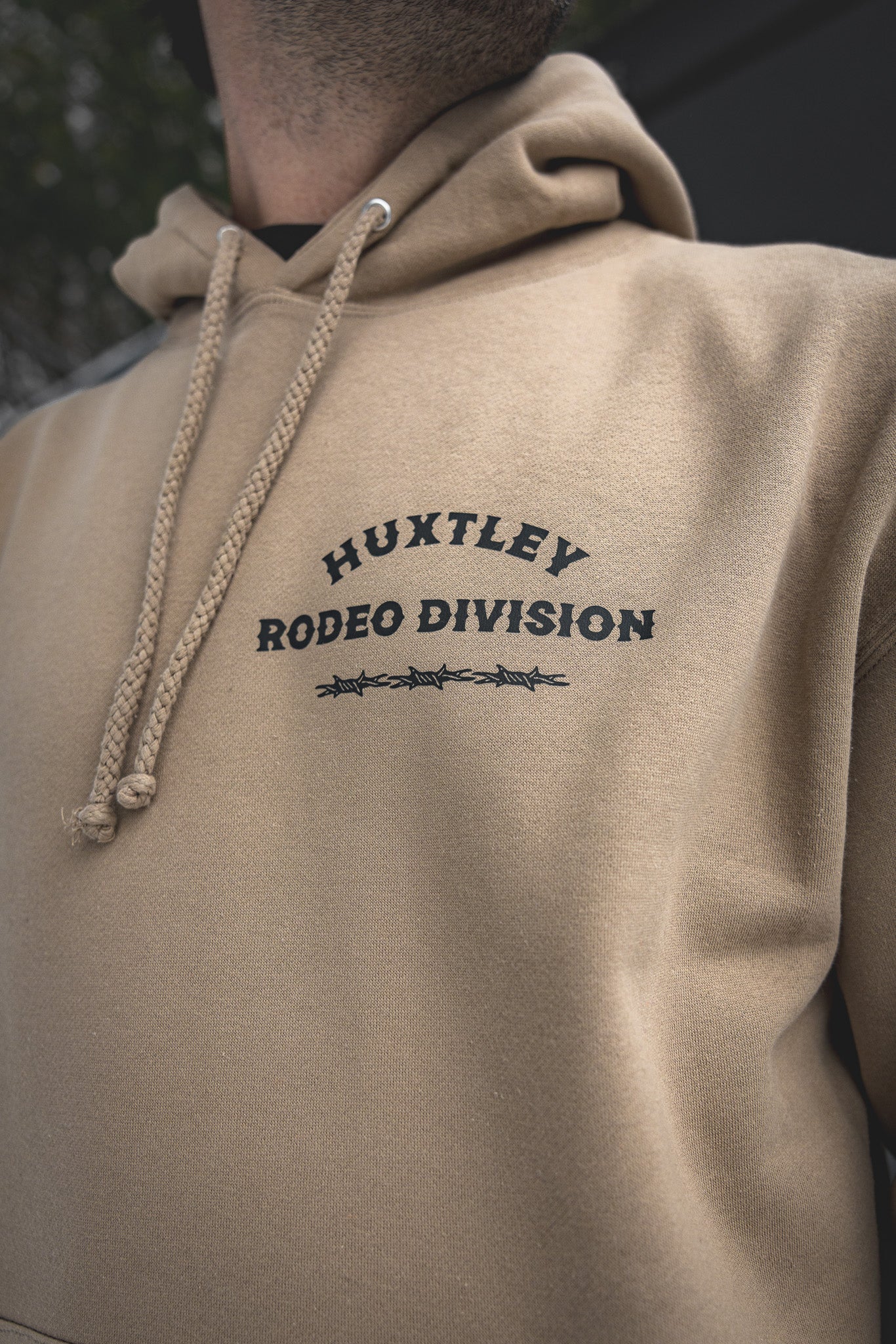 
                  
                    HX-717 Heavyweight Hoodie "Rodeo Division" Sawdust/ Black
                  
                