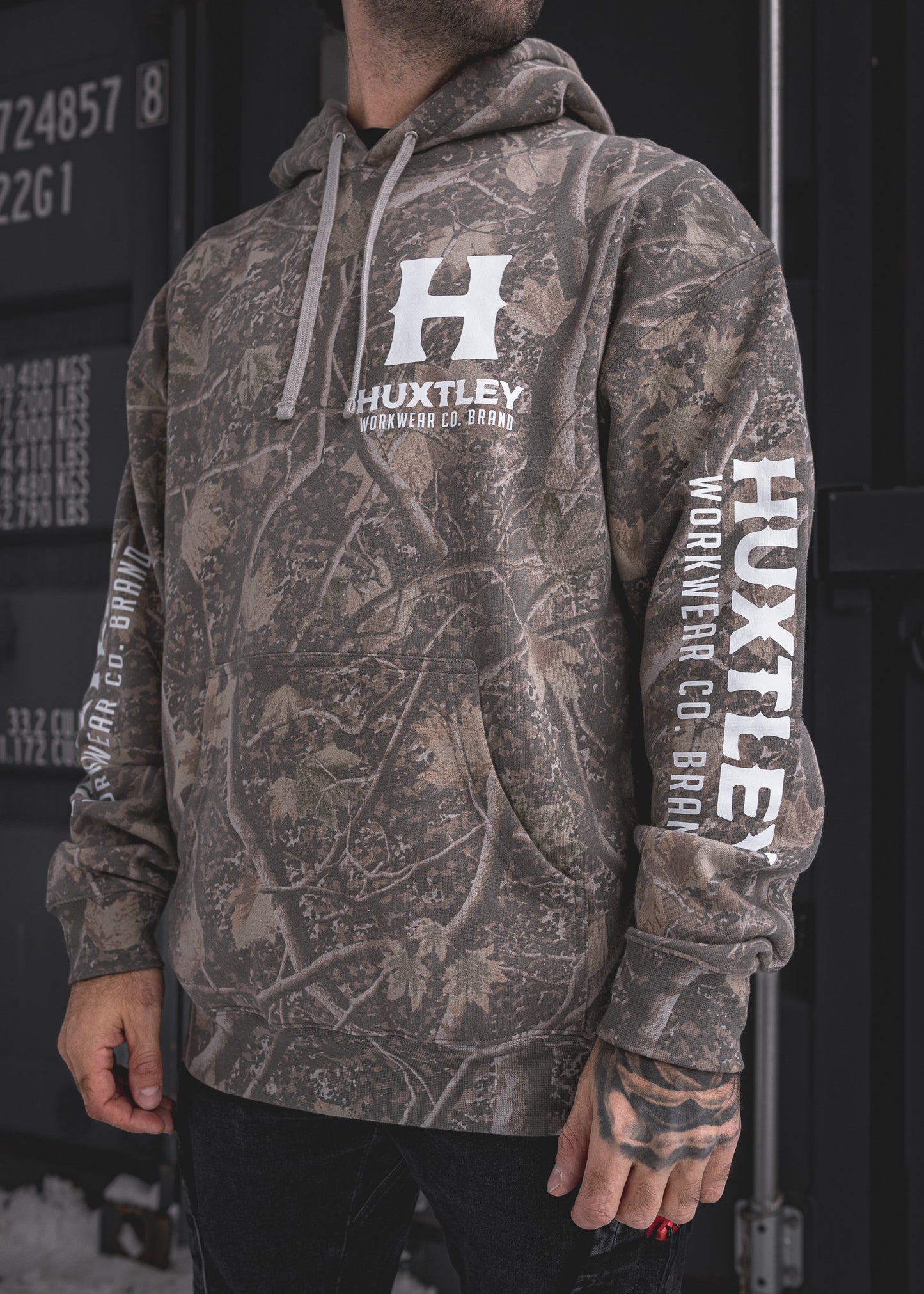 
                  
                    HX-717 Heavyweight Hoodie "Full Print" Deadwood Camo/ White
                  
                