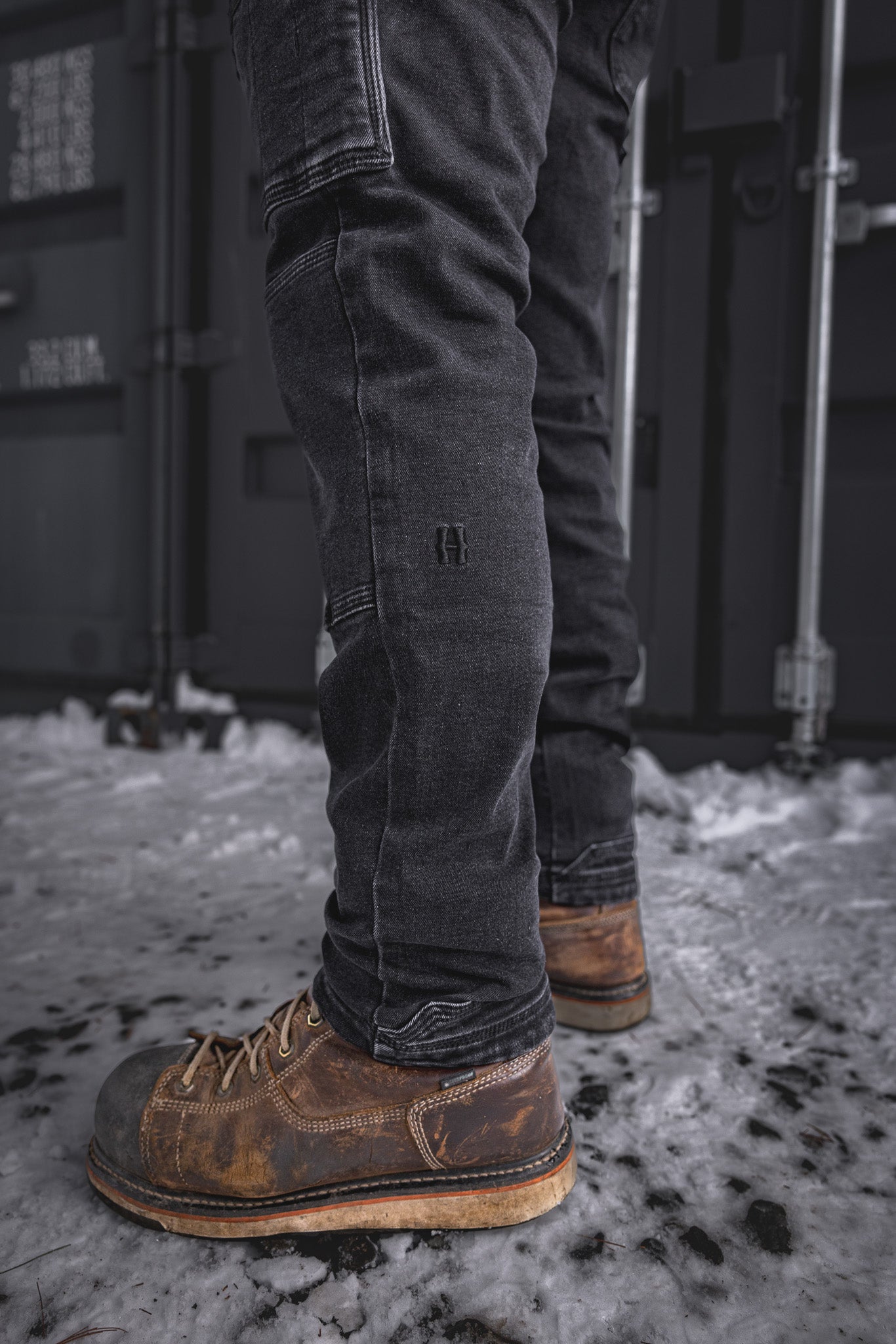 
                  
                    FX-1 Slim Work Jeans Stonewashed Black
                  
                