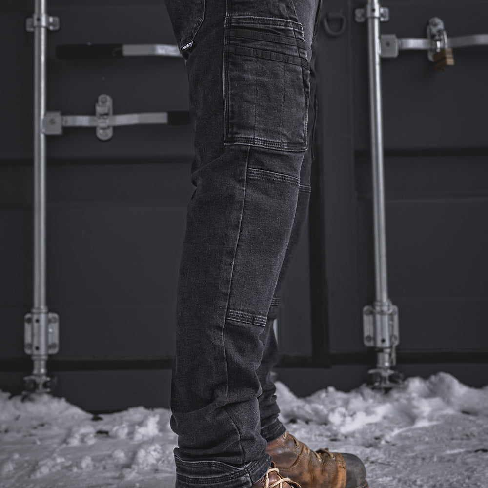 
                  
                    FX-1 Slim Work Jeans Stonewashed Black
                  
                
