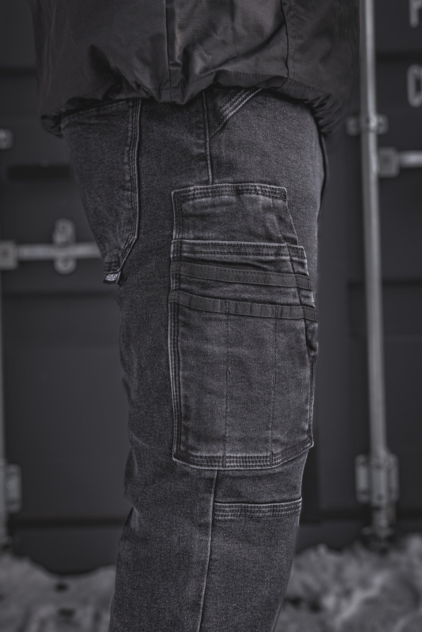 
                  
                    FX-1 Slim Work Jeans Stonewashed Black
                  
                