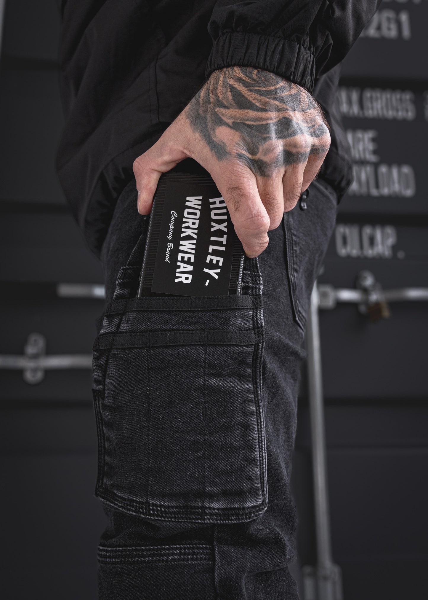 
                  
                    FX-1 Slim Work Jeans Stonewashed Black
                  
                