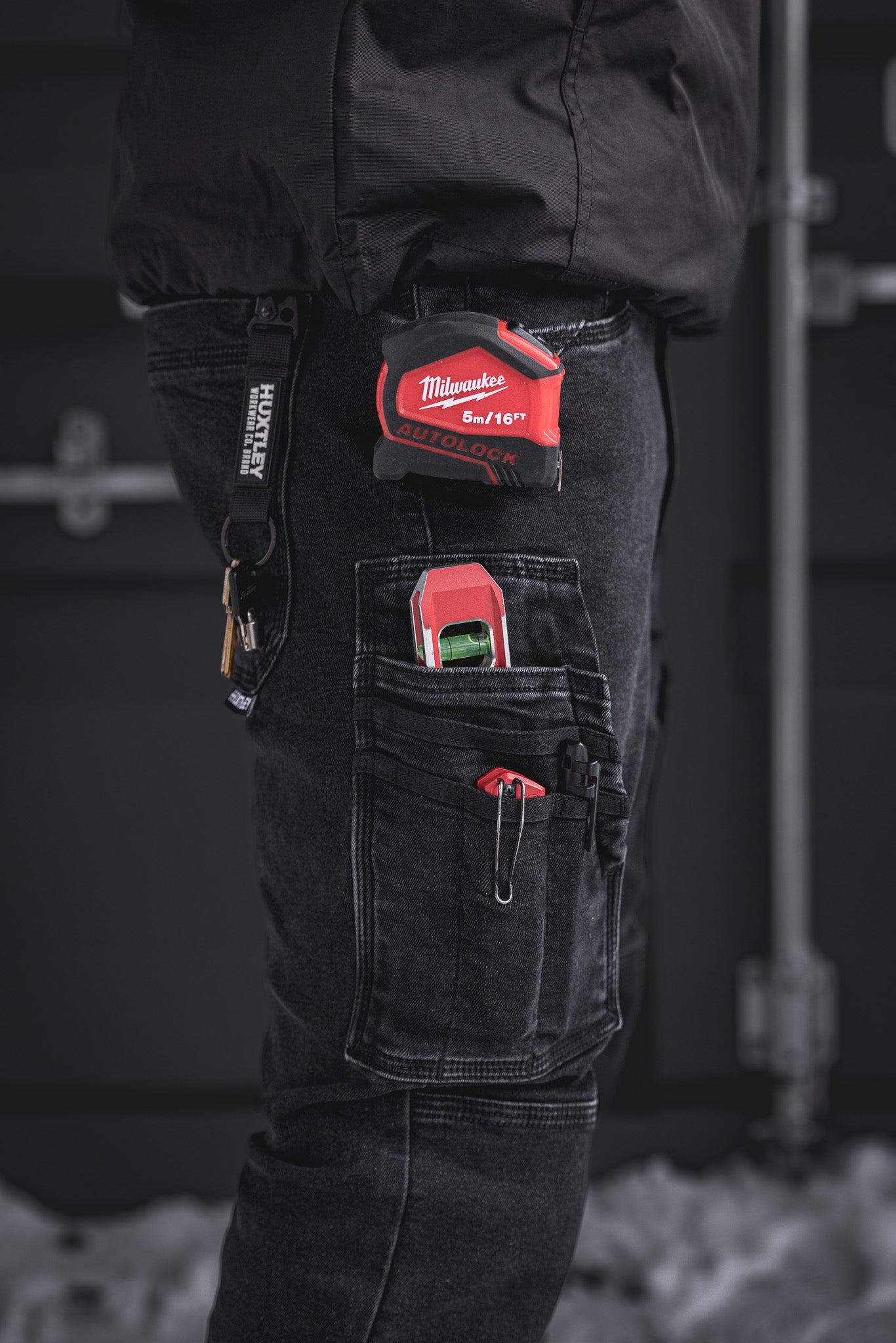 
                  
                    FX-1 Slim Work Jeans Stonewashed Black
                  
                