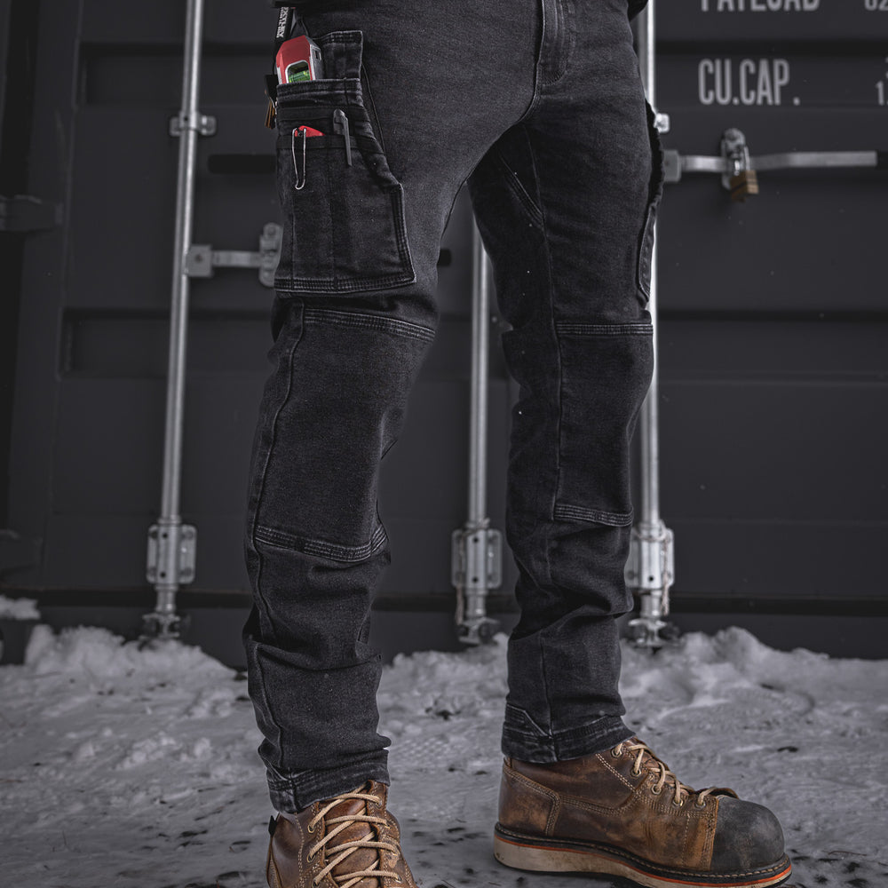 
                  
                    FX-1 Slim Work Jeans Stonewashed Black
                  
                