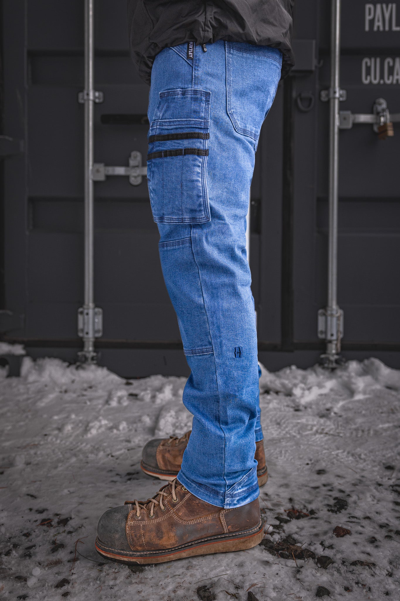 
                  
                    FX-1 Slim Work Jeans Stonewashed Blue
                  
                