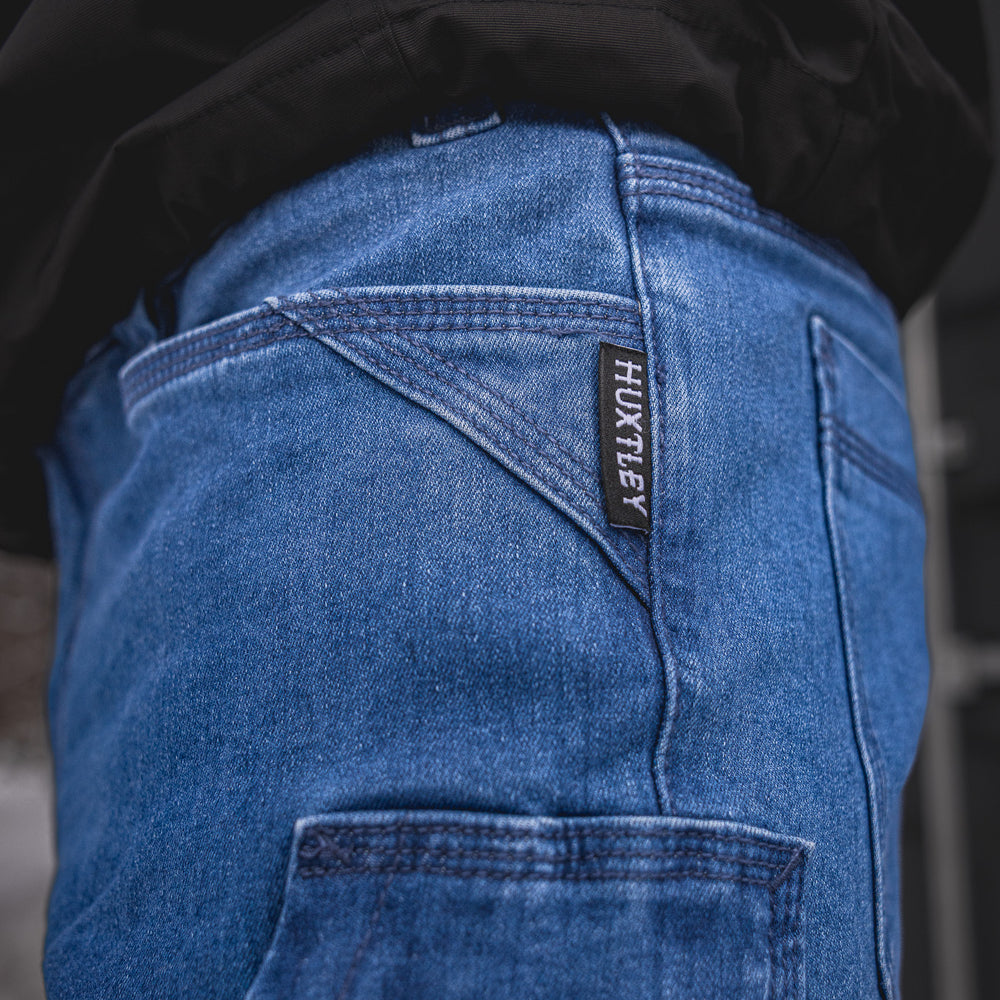 
                  
                    FX-1 Slim Work Jeans Stonewashed Blue
                  
                