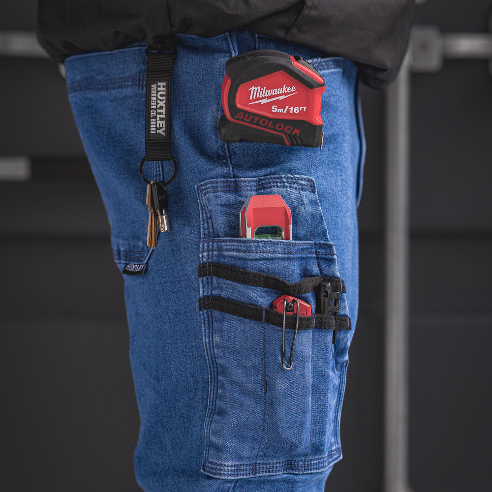 
                  
                    FX-1 Slim Work Jeans Stonewashed Blue
                  
                