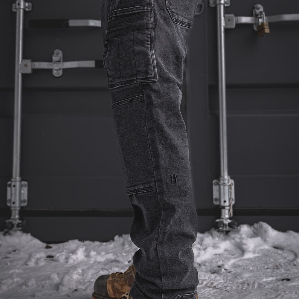 
                  
                    RX-1 Relaxed Work Jeans Stonewashed Black
                  
                