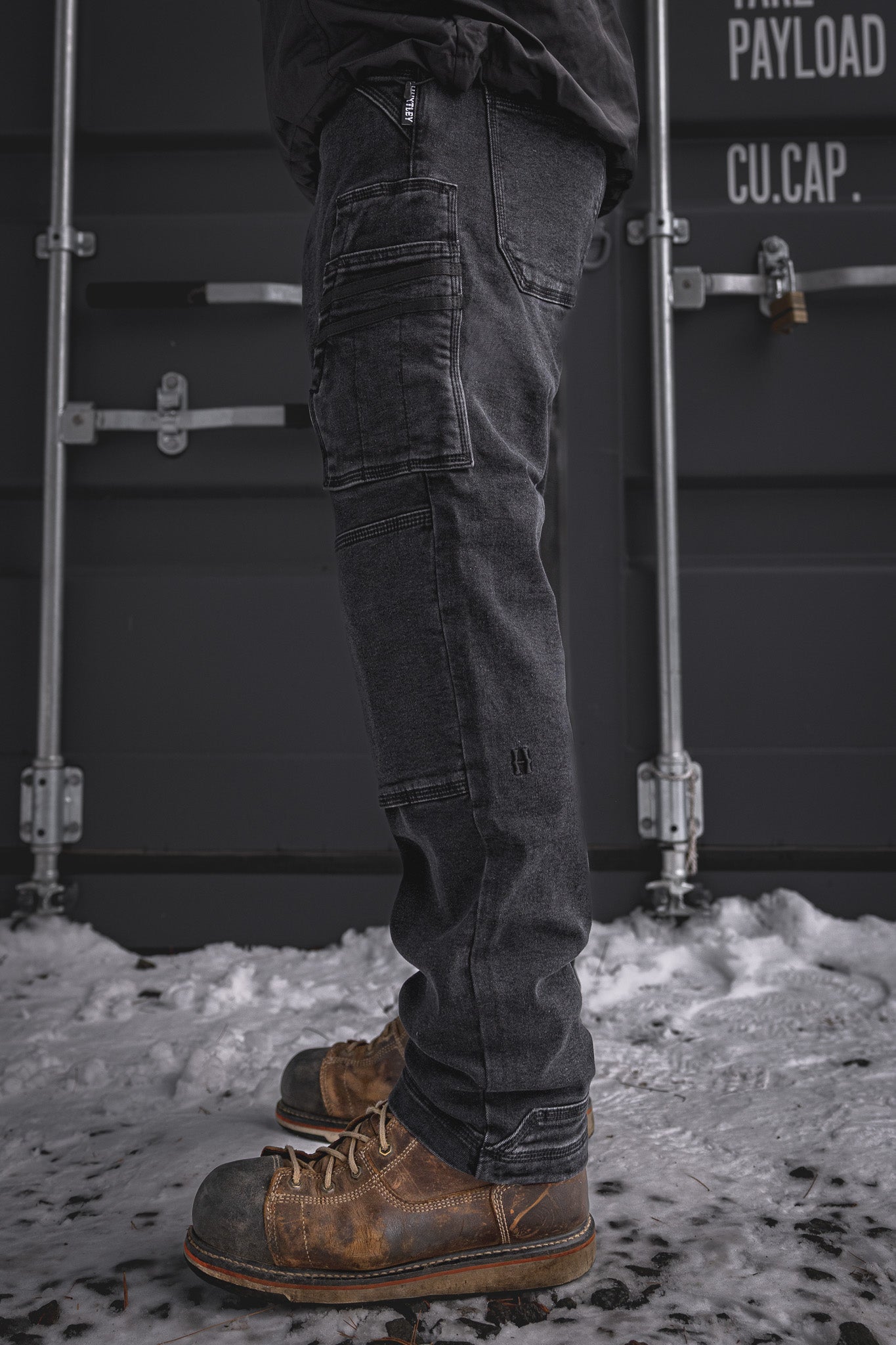 
                  
                    RX-1 Relaxed Work Jeans Stonewashed Black
                  
                