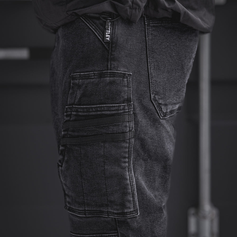 
                  
                    RX-1 Relaxed Work Jeans Stonewashed Black
                  
                