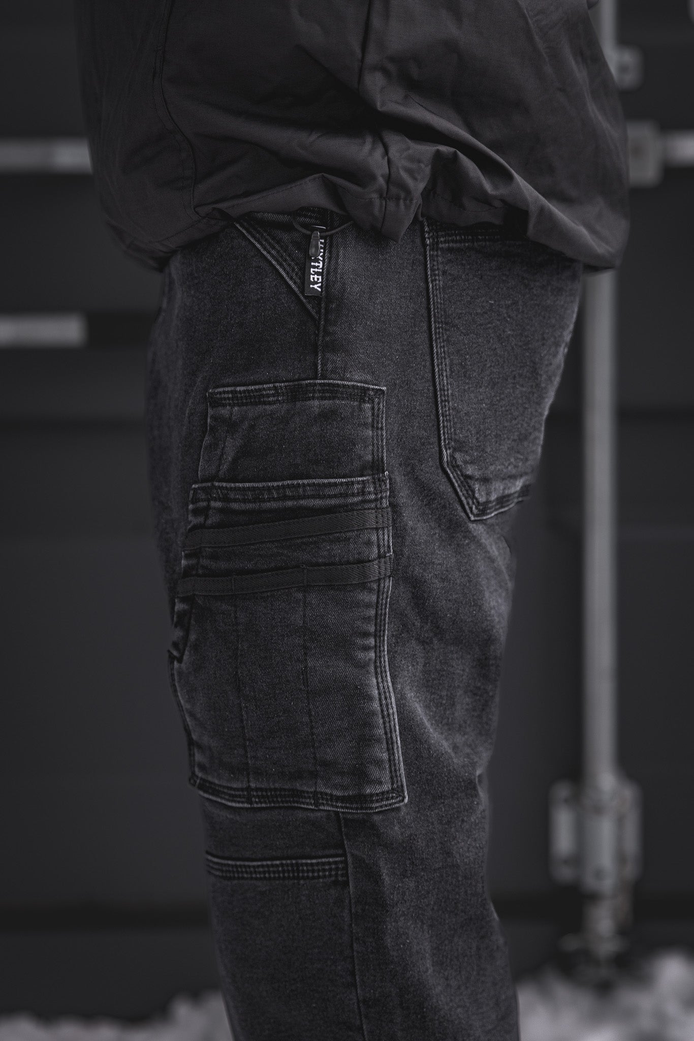 
                  
                    RX-1 Relaxed Work Jeans Stonewashed Black
                  
                