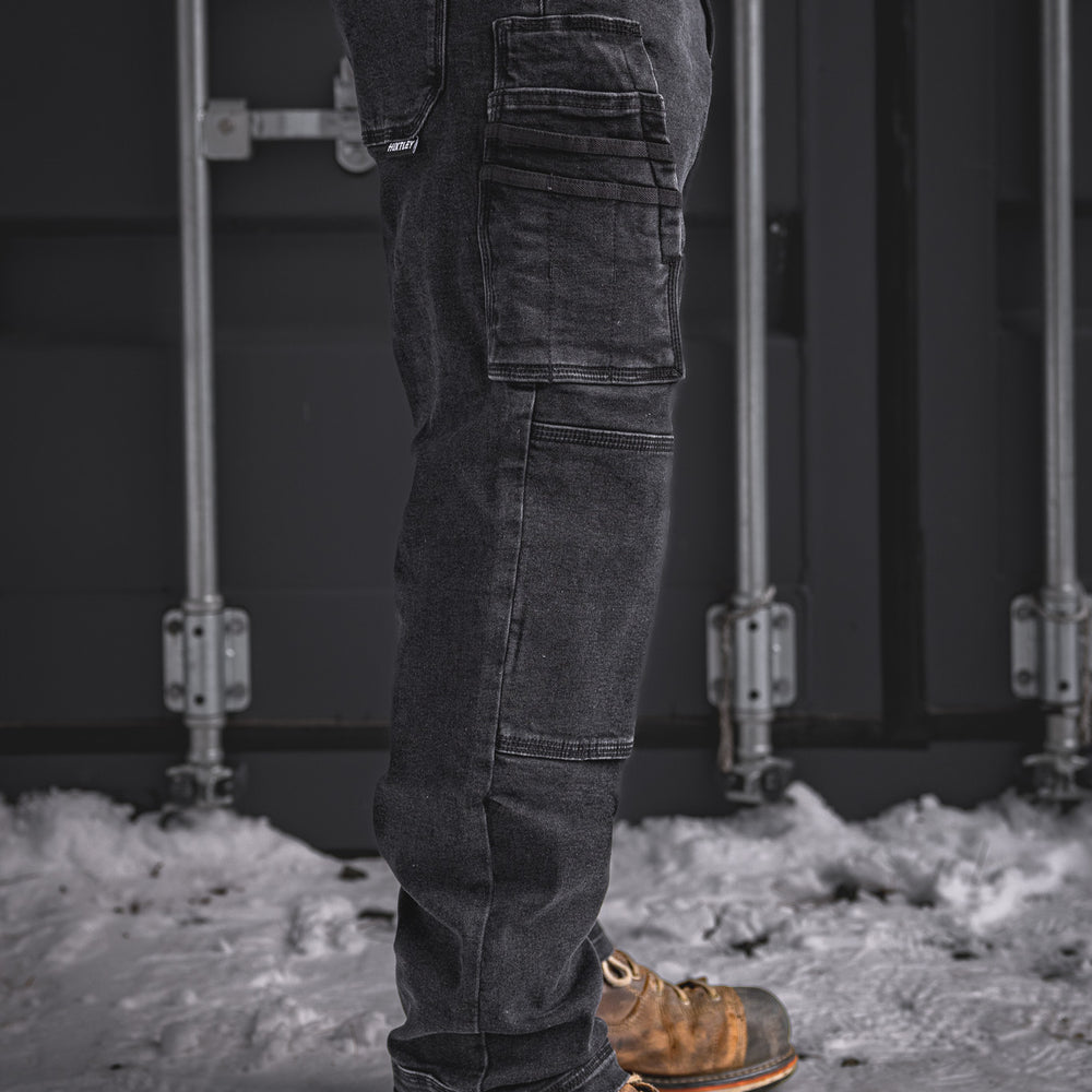 
                  
                    RX-1 Relaxed Work Jeans Stonewashed Black
                  
                