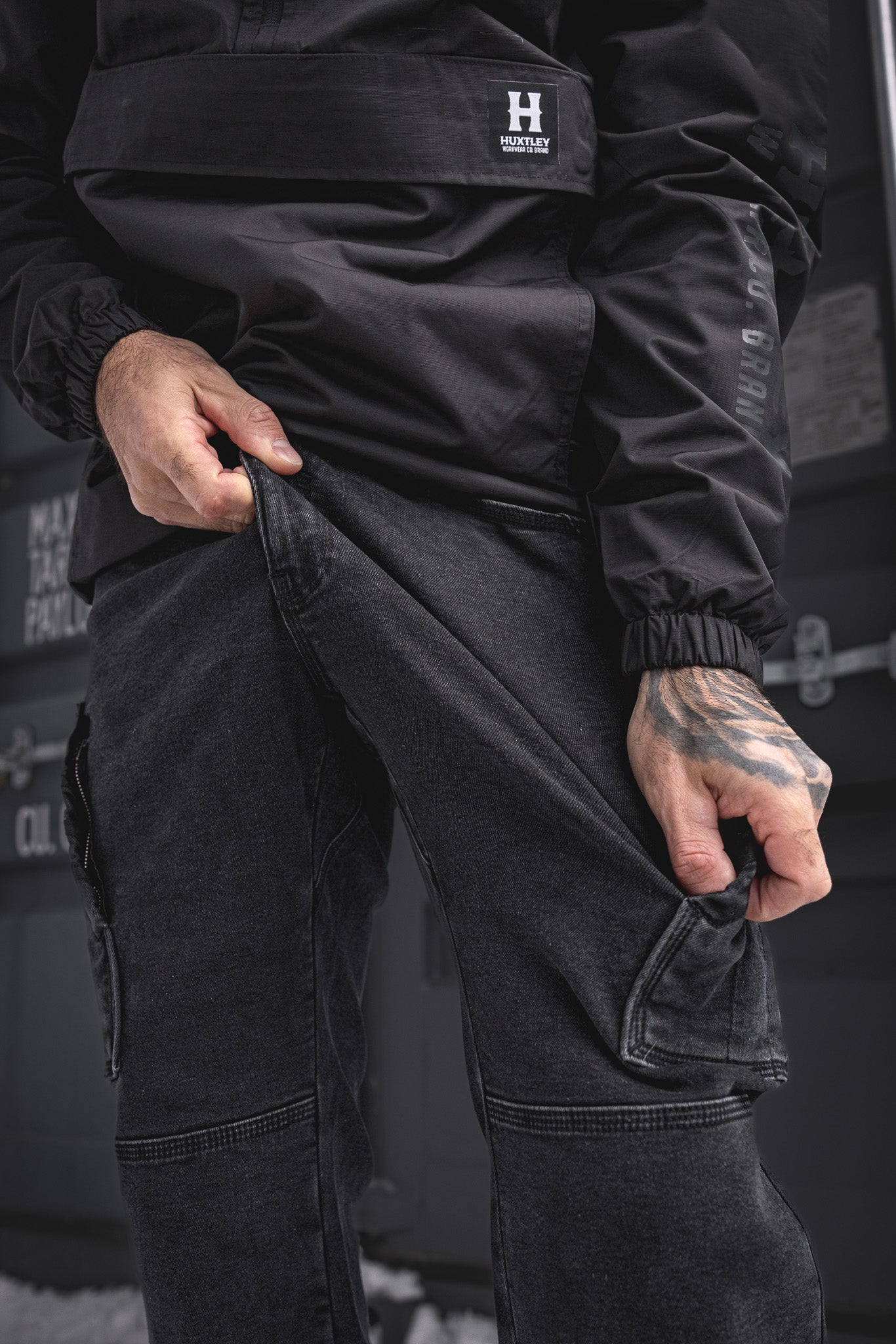 
                  
                    RX-1 Relaxed Work Jeans Stonewashed Black
                  
                