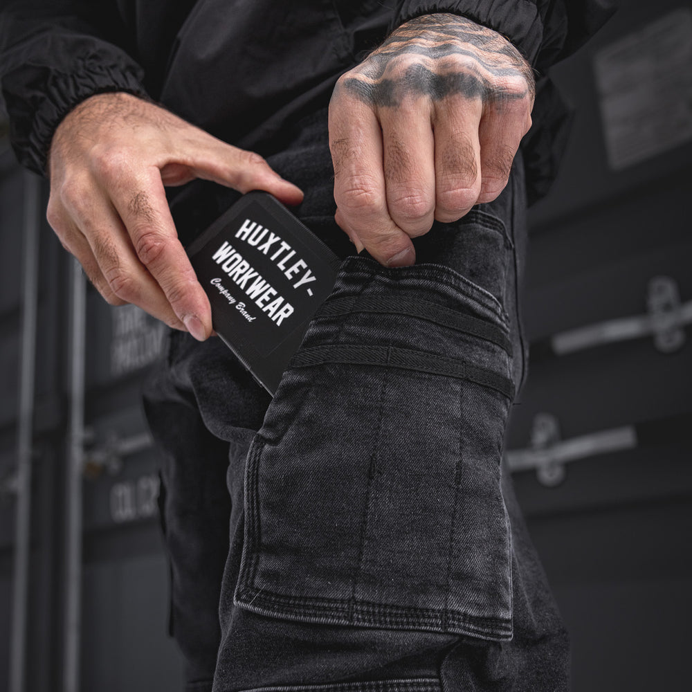 
                  
                    RX-1 Relaxed Work Jeans Stonewashed Black
                  
                
