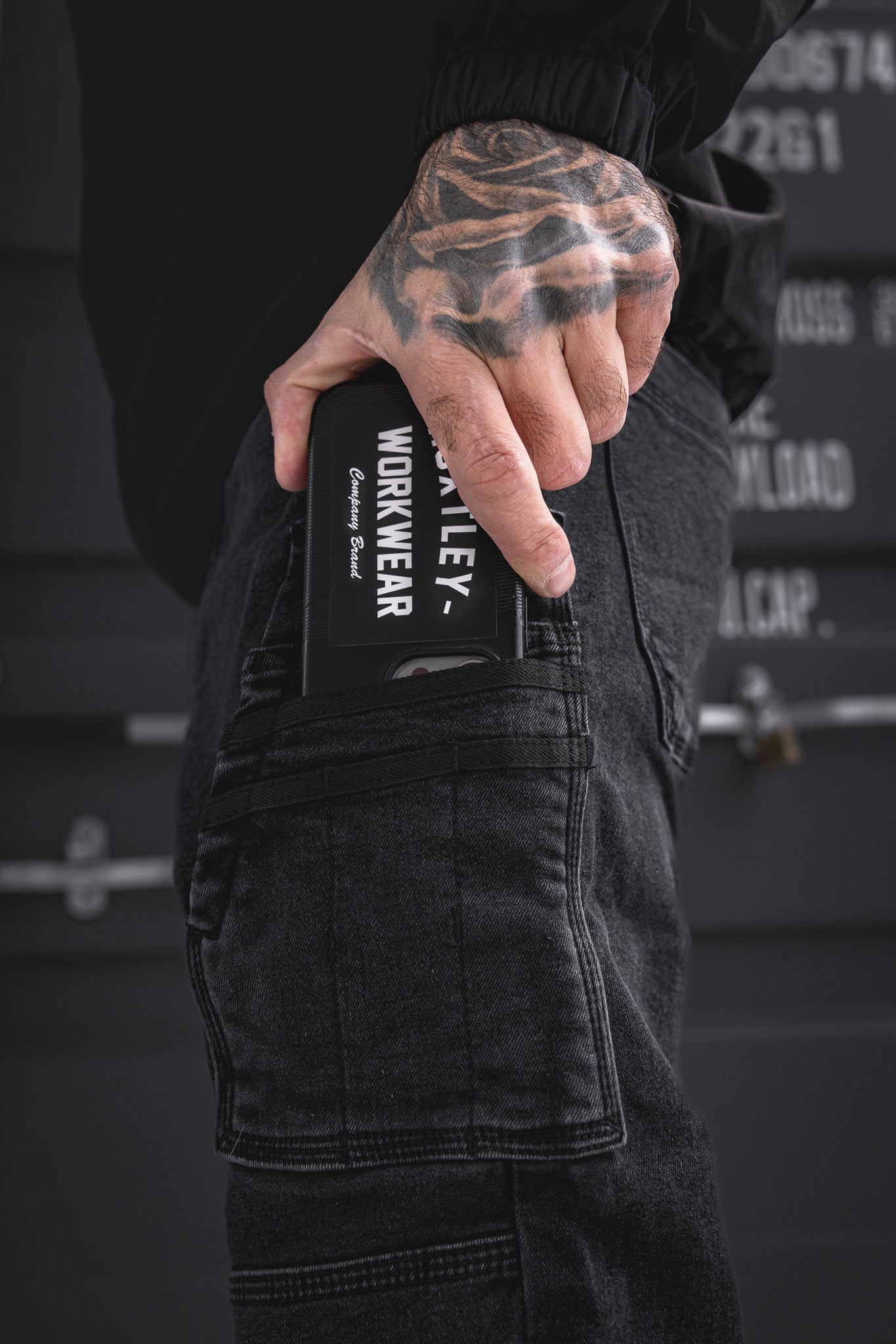 
                  
                    RX-1 Relaxed Work Jeans Stonewashed Black
                  
                