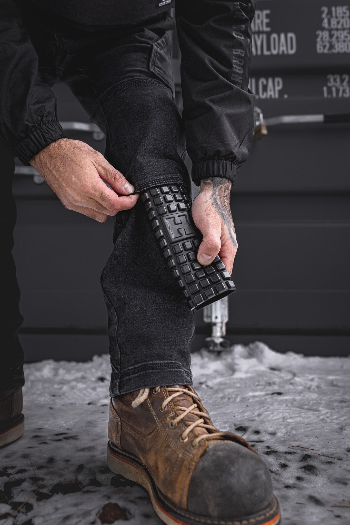 
                  
                    RX-1 Relaxed Work Jeans Stonewashed Black
                  
                