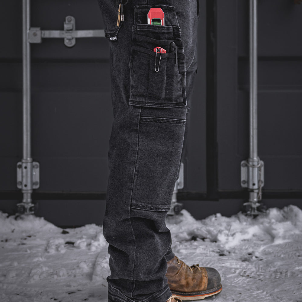
                  
                    RX-1 Relaxed Work Jeans Stonewashed Black
                  
                