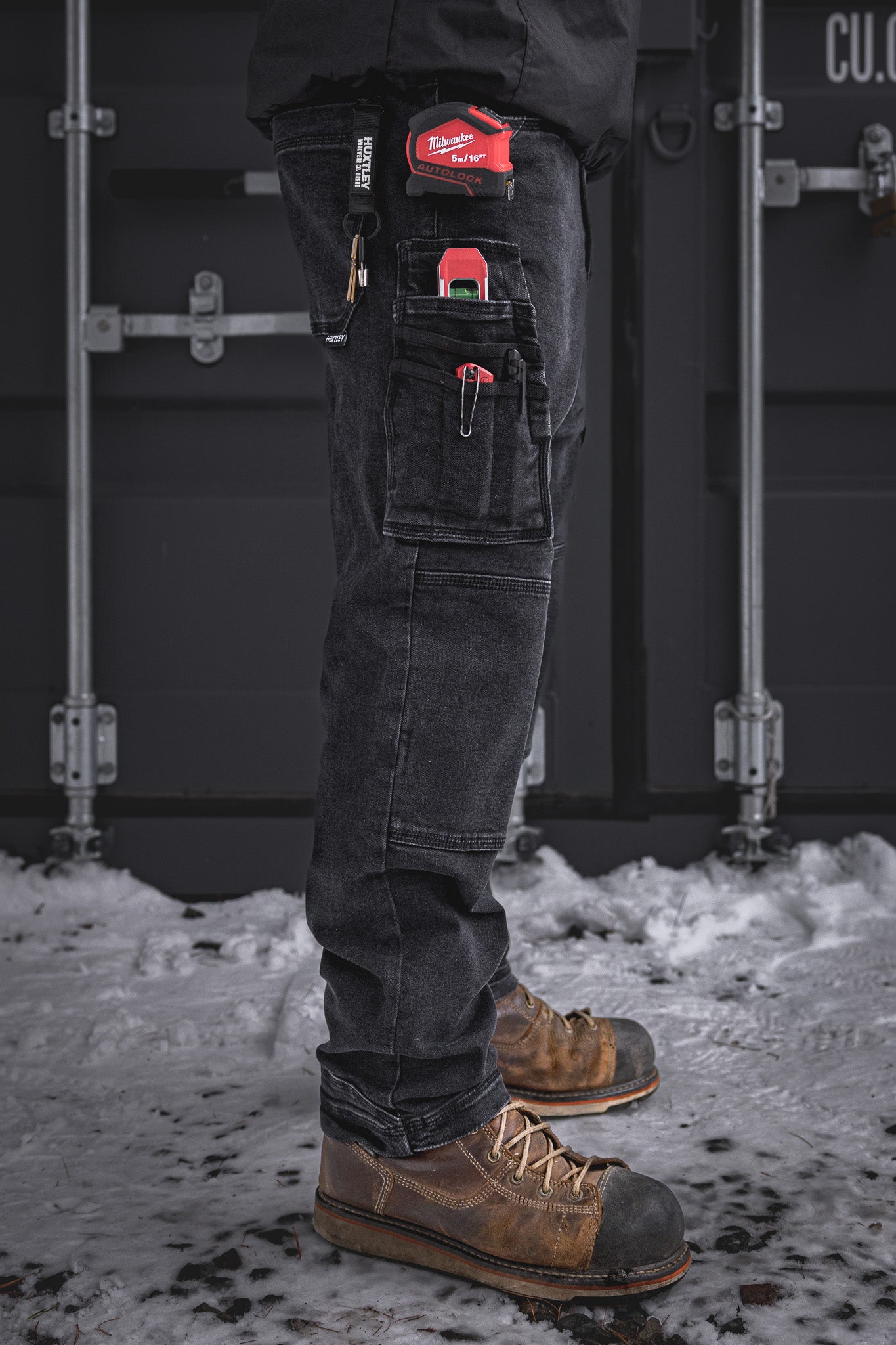 
                  
                    RX-1 Relaxed Work Jeans Stonewashed Black
                  
                