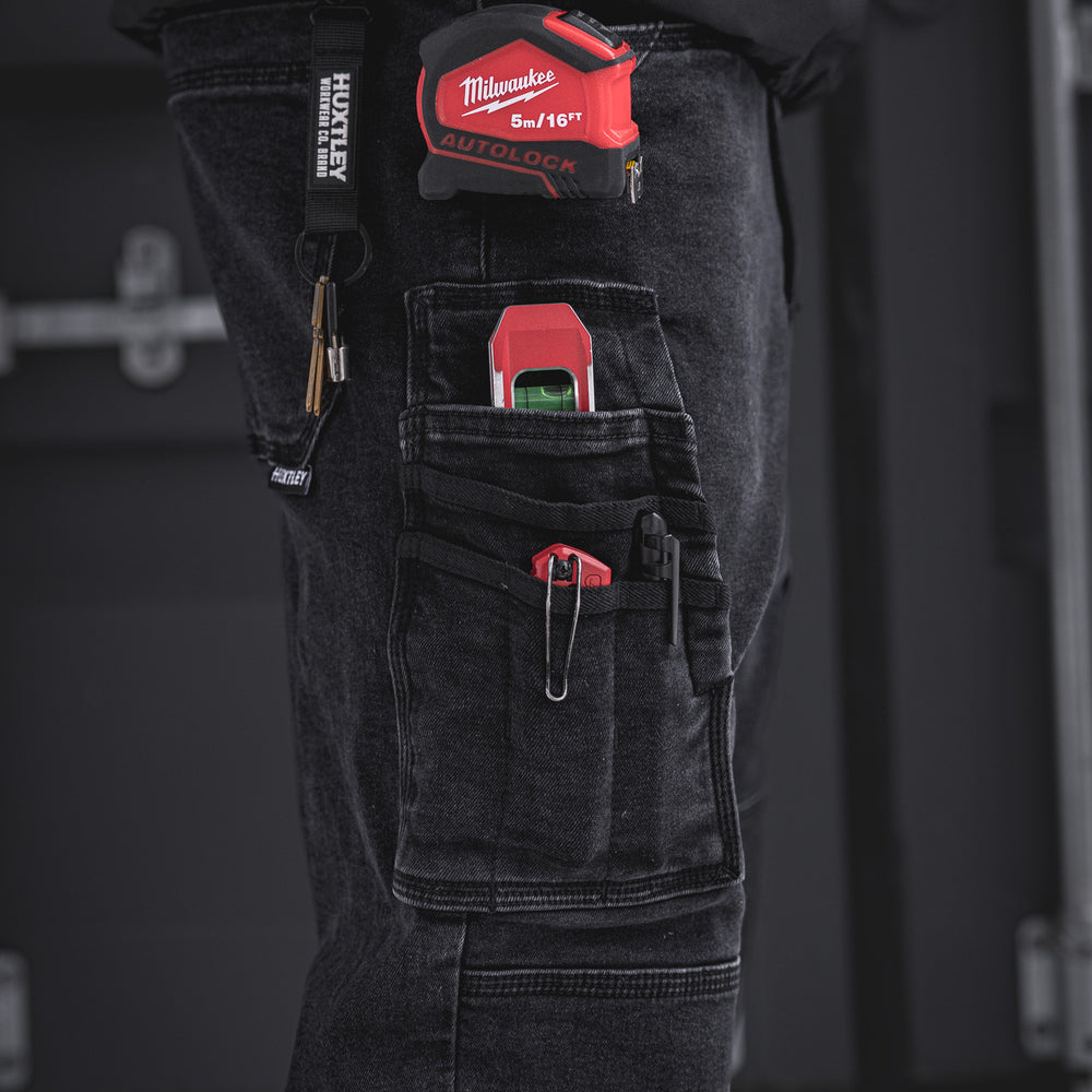 
                  
                    RX-1 Relaxed Work Jeans Stonewashed Black
                  
                