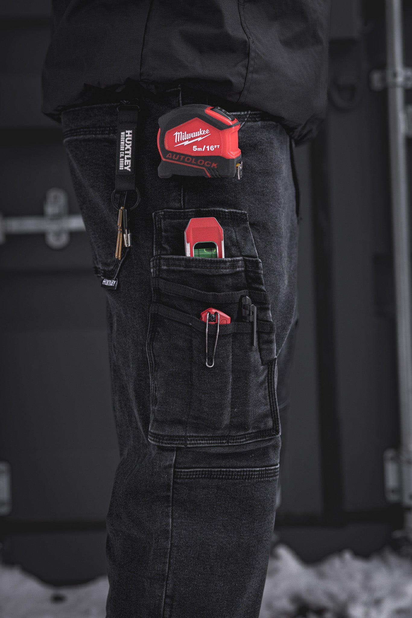 
                  
                    RX-1 Relaxed Work Jeans Stonewashed Black
                  
                