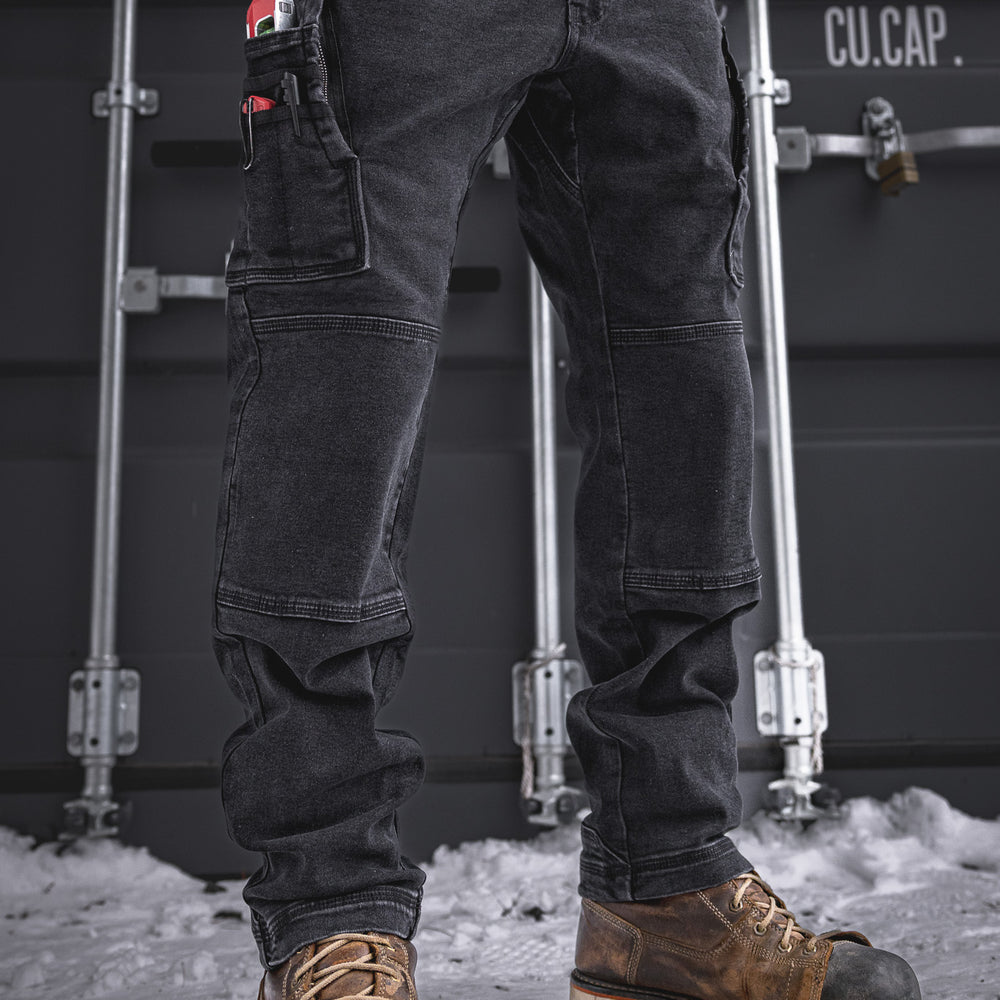 
                  
                    RX-1 Relaxed Work Jeans Stonewashed Black
                  
                