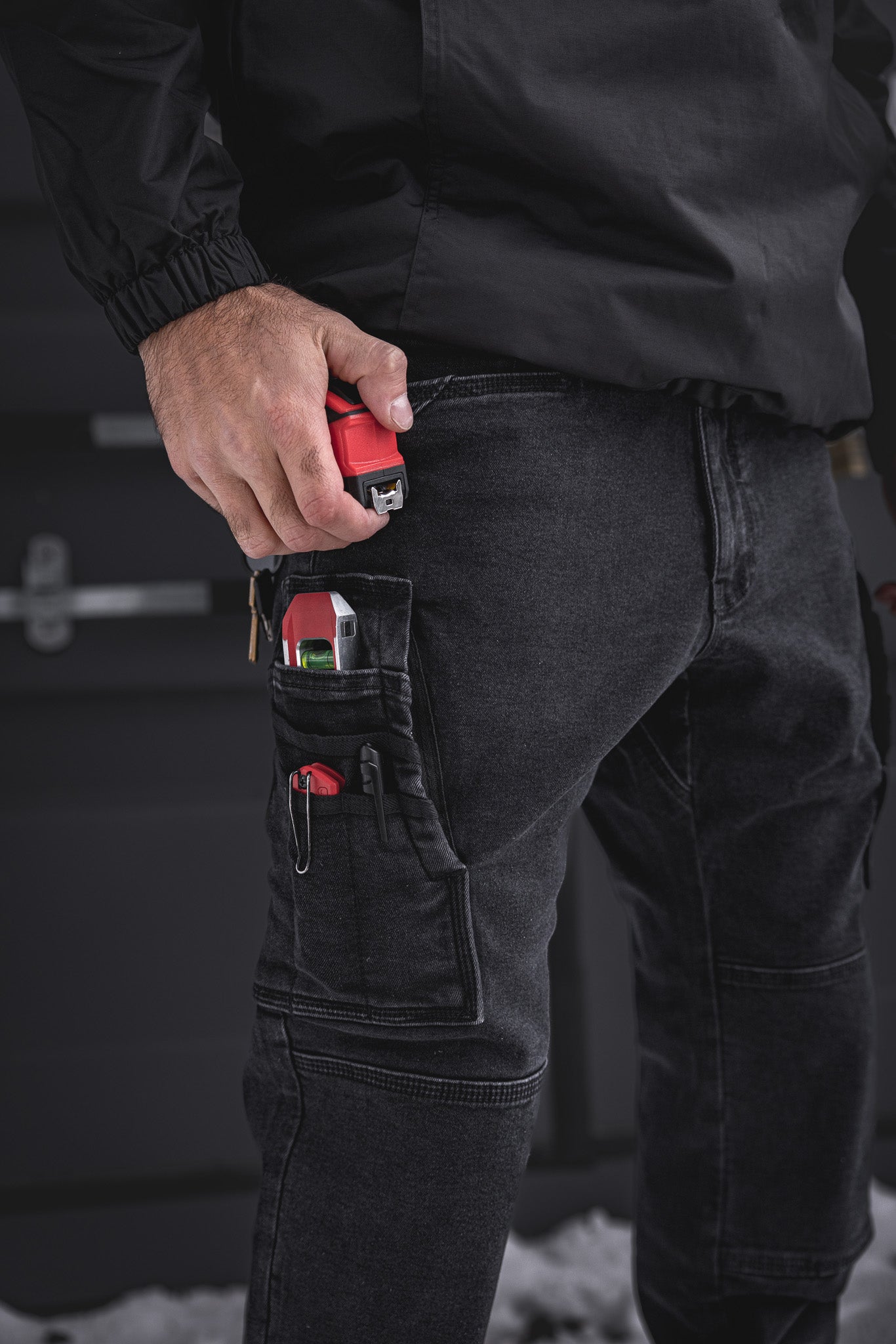 
                  
                    RX-1 Relaxed Work Jeans Stonewashed Black
                  
                