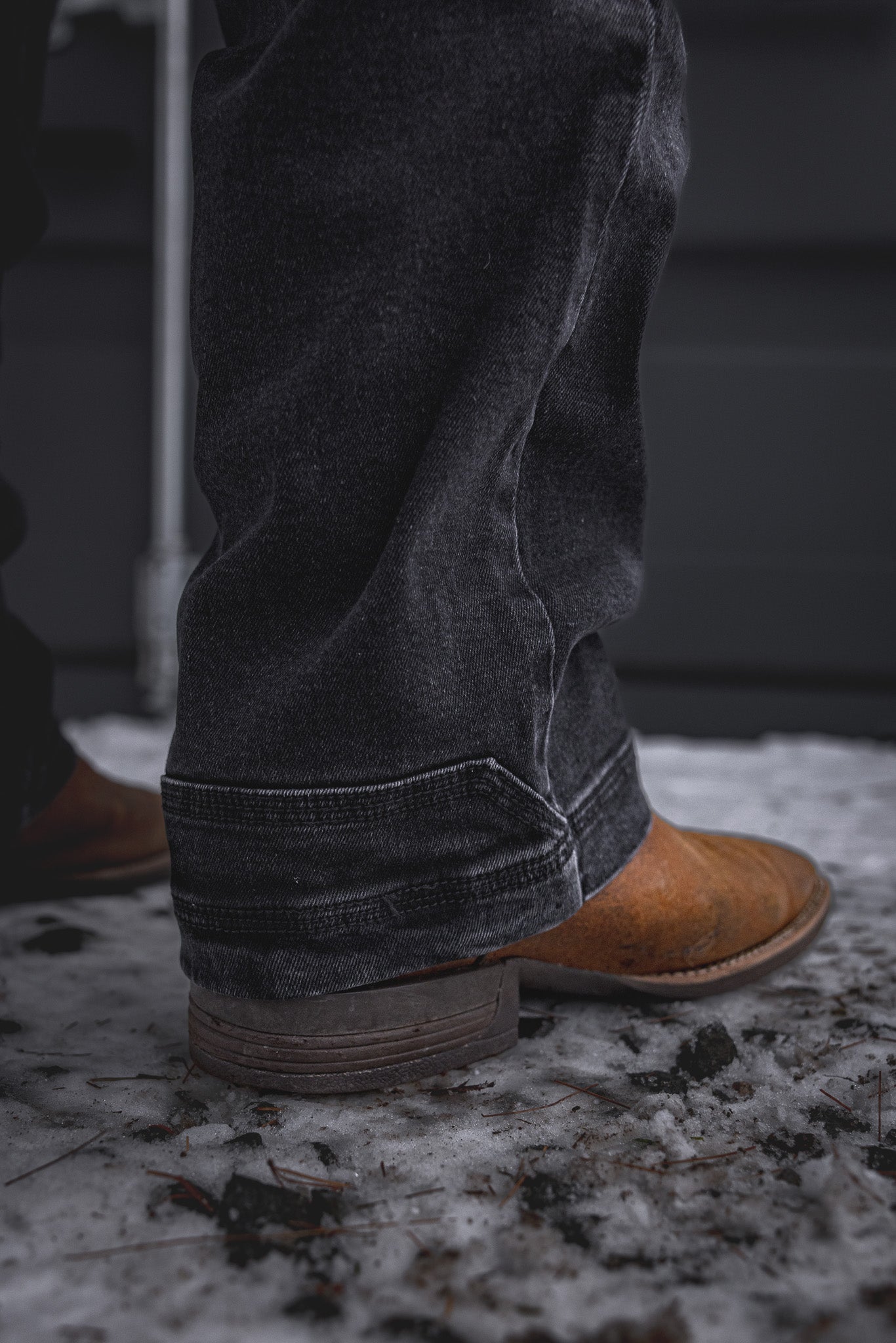 
                  
                    BX-1 Bootcut Work Jeans Stonewashed Black
                  
                