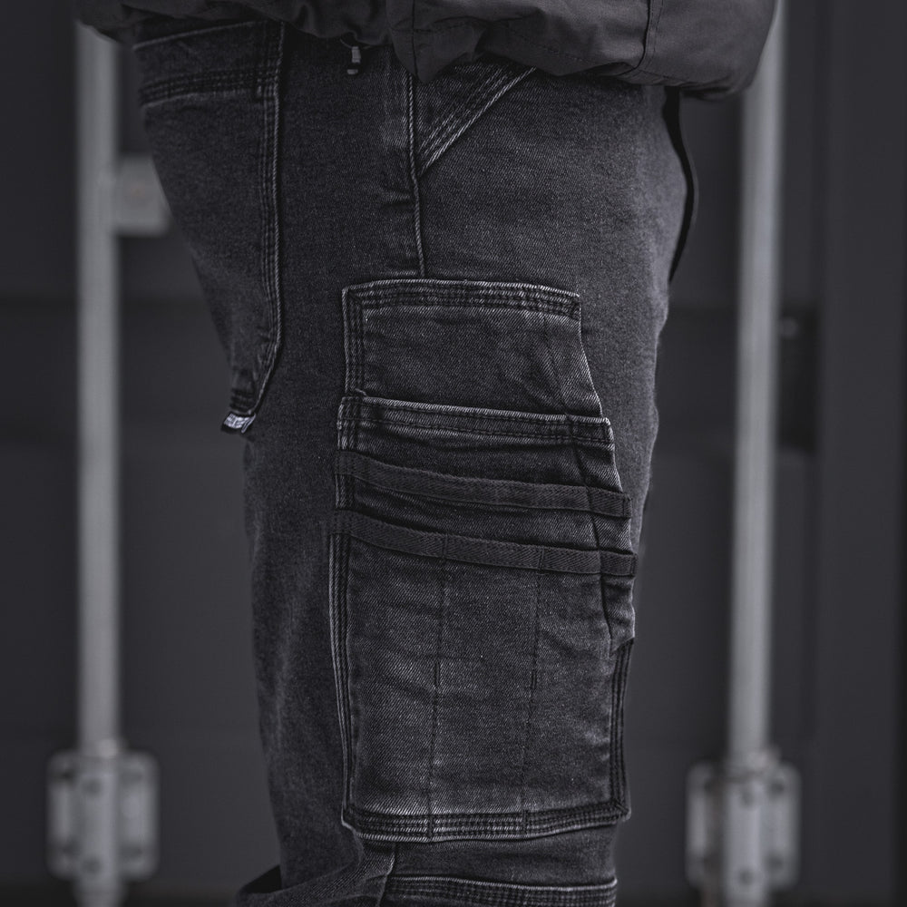 
                  
                    BX-1 Bootcut Work Jeans Stonewashed Black
                  
                