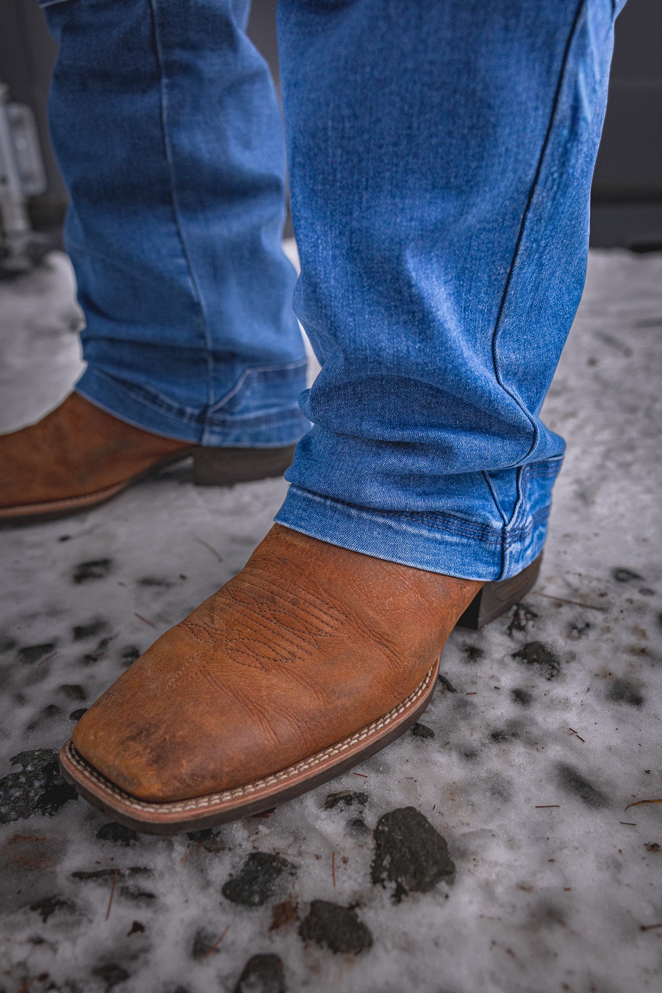 
                  
                    BX-1 Bootcut Work Jeans Stonewashed Blue
                  
                