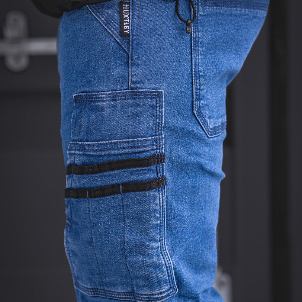 
                  
                    BX-1 Bootcut Work Jeans Stonewashed Blue
                  
                