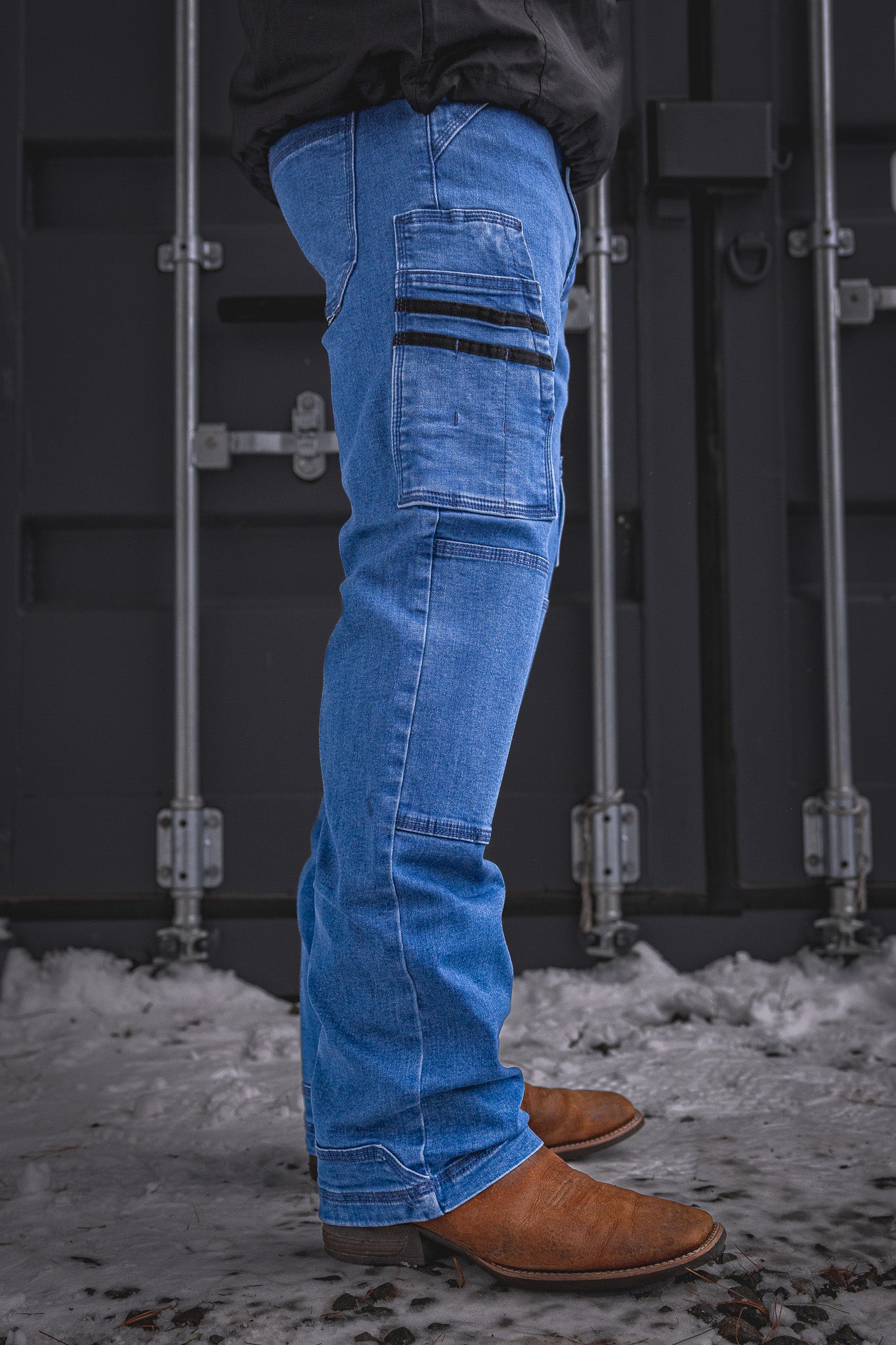 
                  
                    BX-1 Bootcut Work Jeans Stonewashed Blue
                  
                