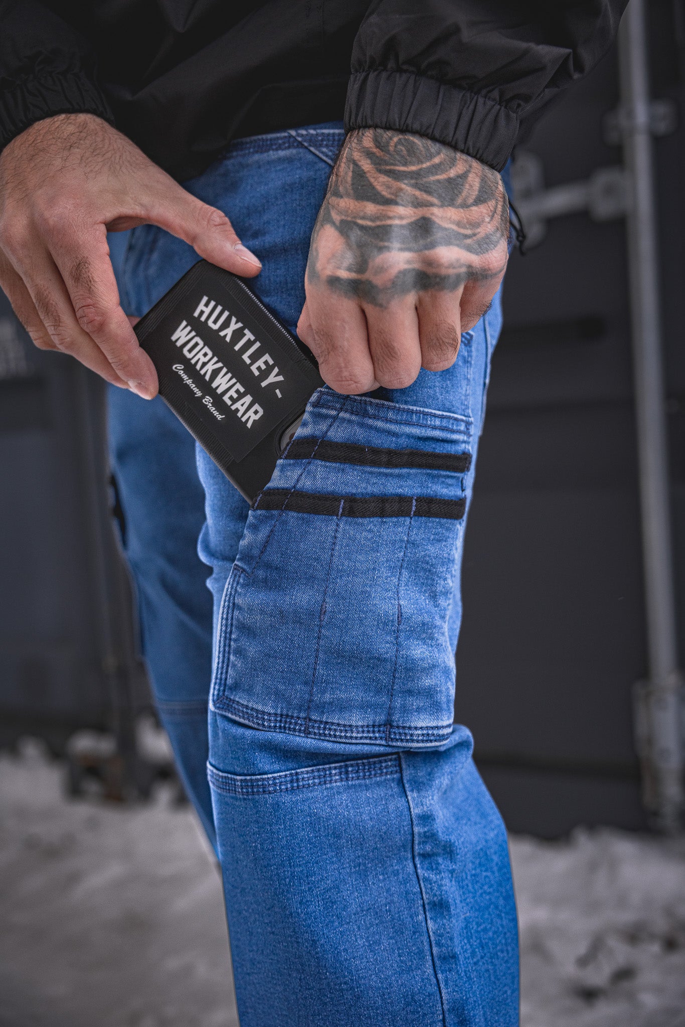 
                  
                    BX-1 Bootcut Work Jeans Stonewashed Blue
                  
                