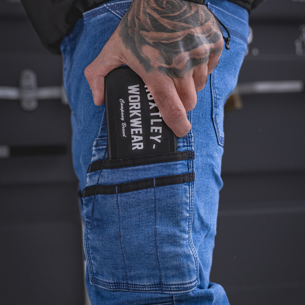 
                  
                    BX-1 Bootcut Work Jeans Stonewashed Blue
                  
                