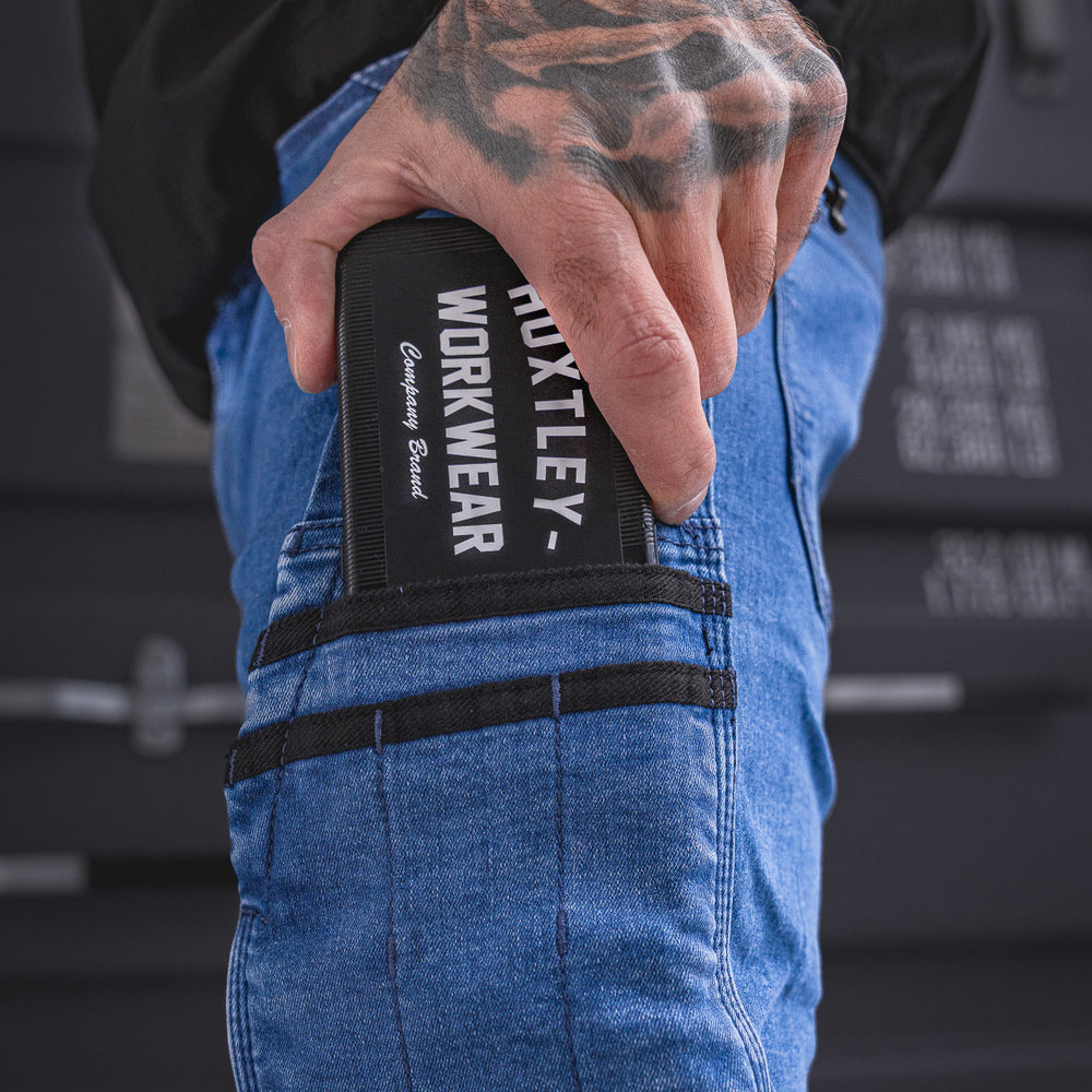 
                  
                    BX-1 Bootcut Work Jeans Stonewashed Blue
                  
                