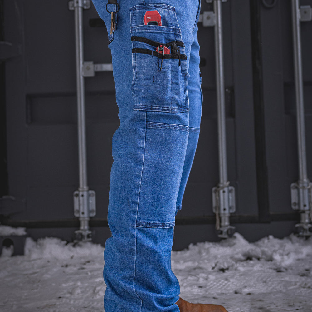 
                  
                    BX-1 Bootcut Work Jeans Stonewashed Blue
                  
                