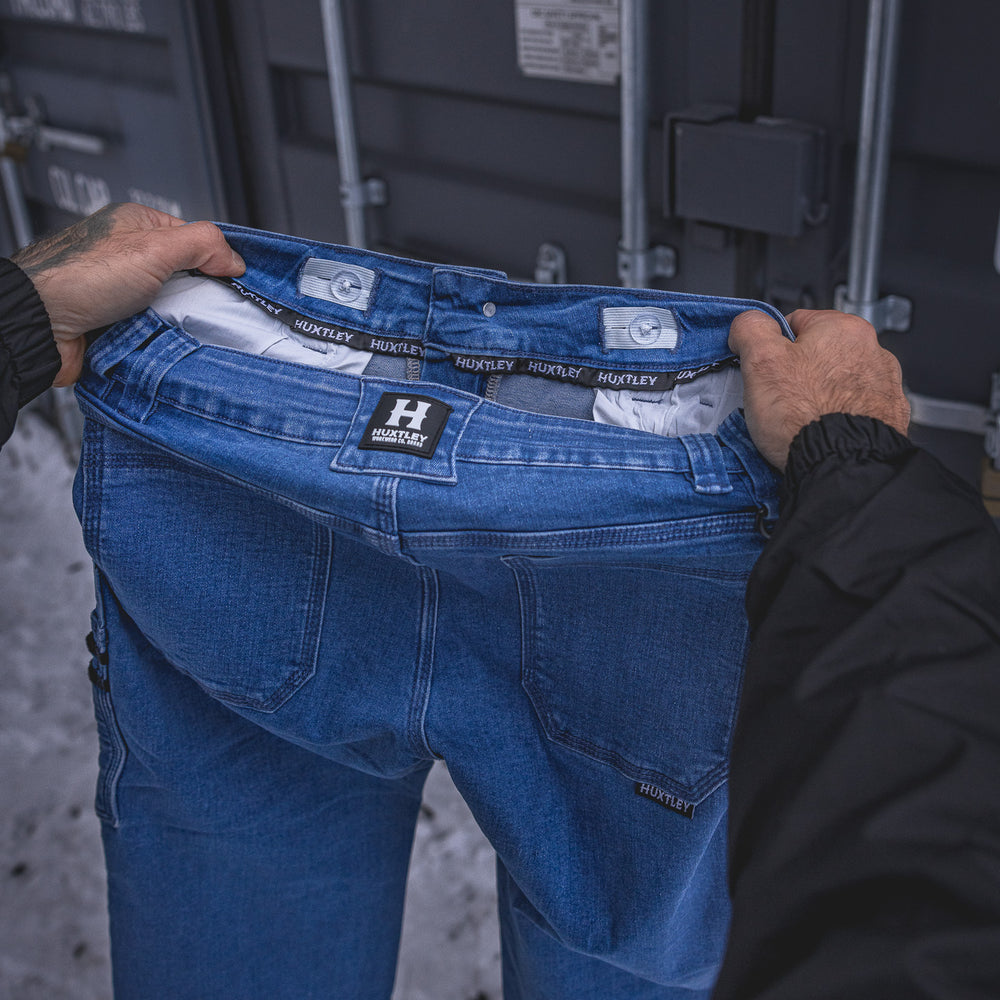 
                  
                    FX-1 Slim Work Jeans Stonewashed Blue
                  
                