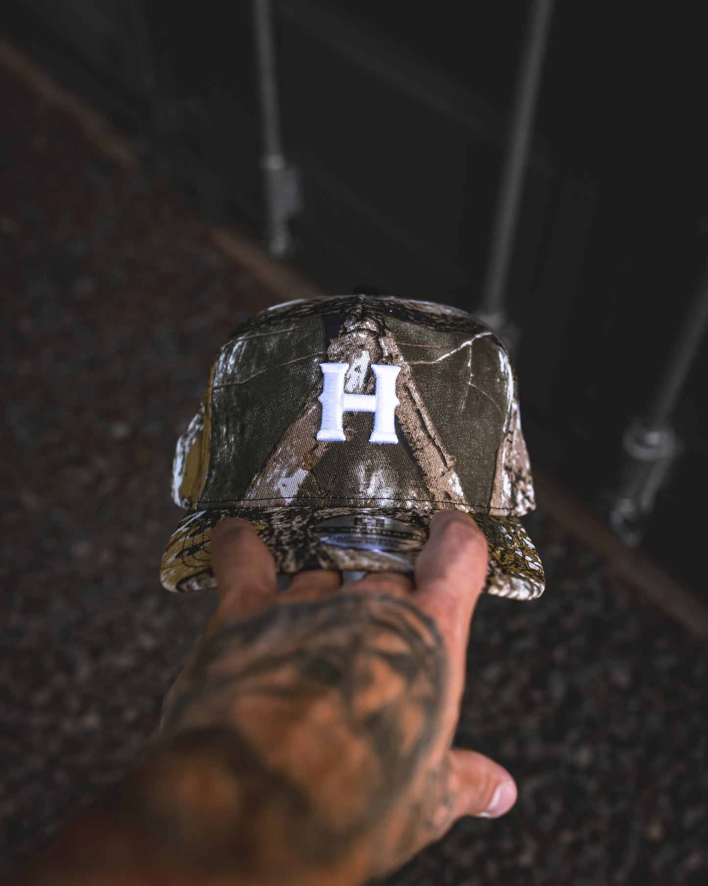 
                  
                    Hunter Camo Snapback
                  
                