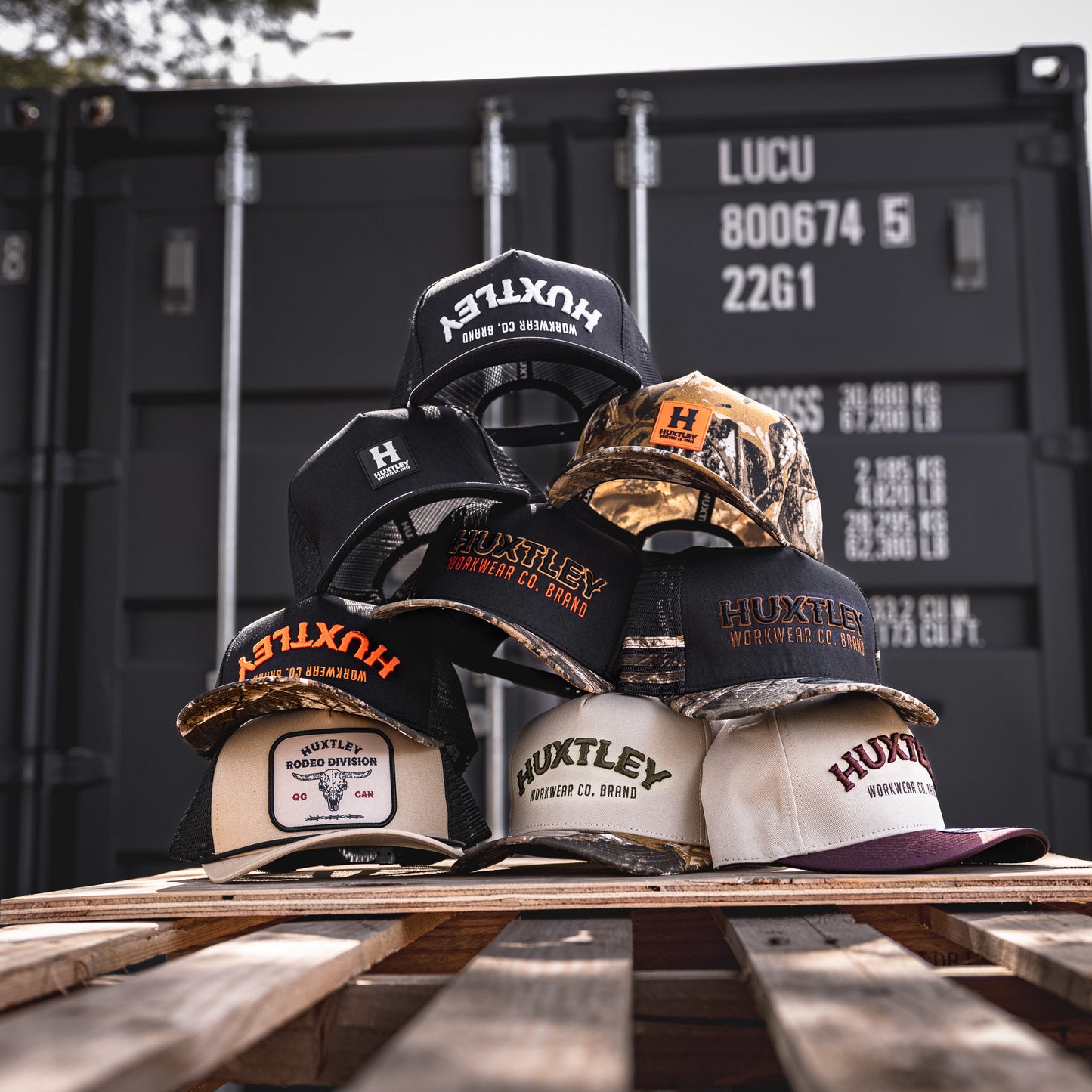 
                  
                    HS-73 "Workwear Co. Brand" Snapback Black/ Hunter Camo/ Mud
                  
                