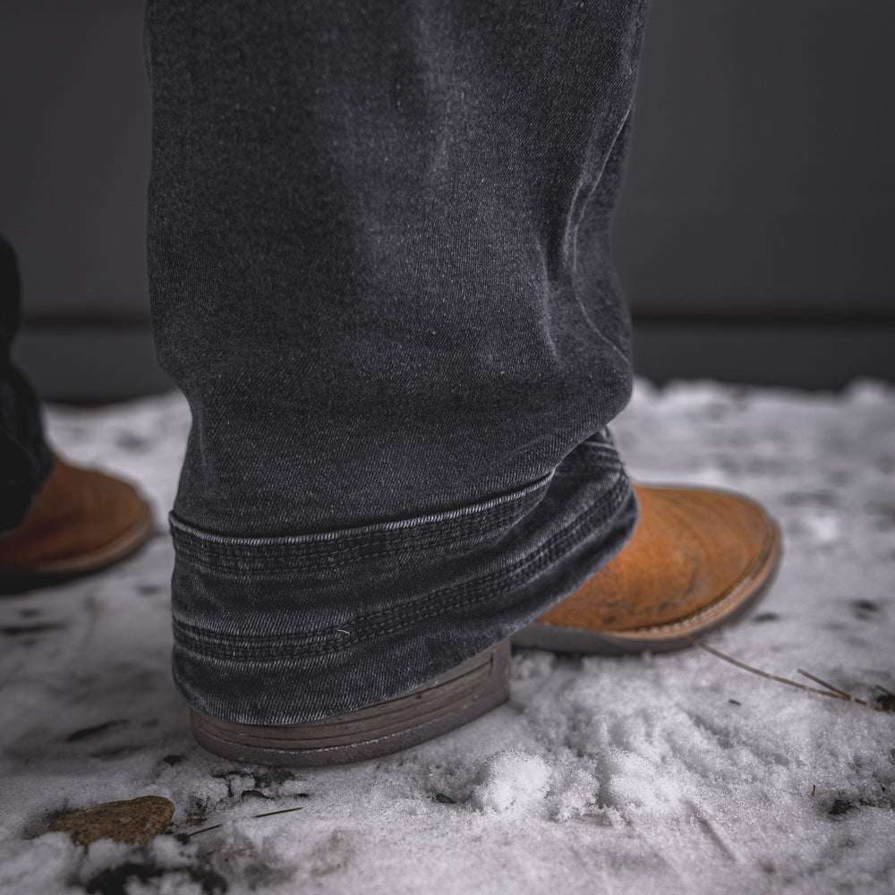 
                  
                    BX-1 Bootcut Flex Jeans Stonewashed Black
                  
                