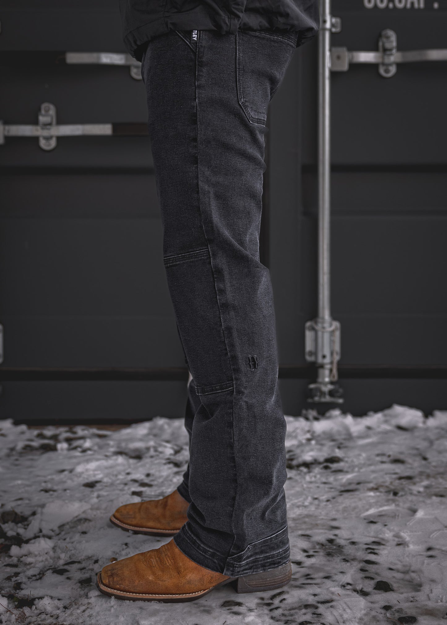
                  
                    BX-1 Bootcut Flex Jeans Stonewashed Black
                  
                