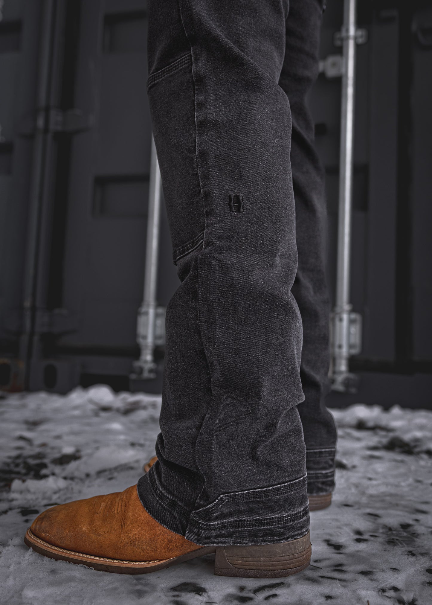 
                  
                    BX-1 Bootcut Flex Jeans Stonewashed Black
                  
                