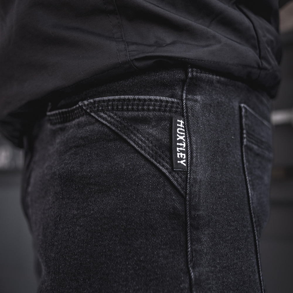 
                  
                    BX-1 Bootcut Flex Jeans Stonewashed Black
                  
                