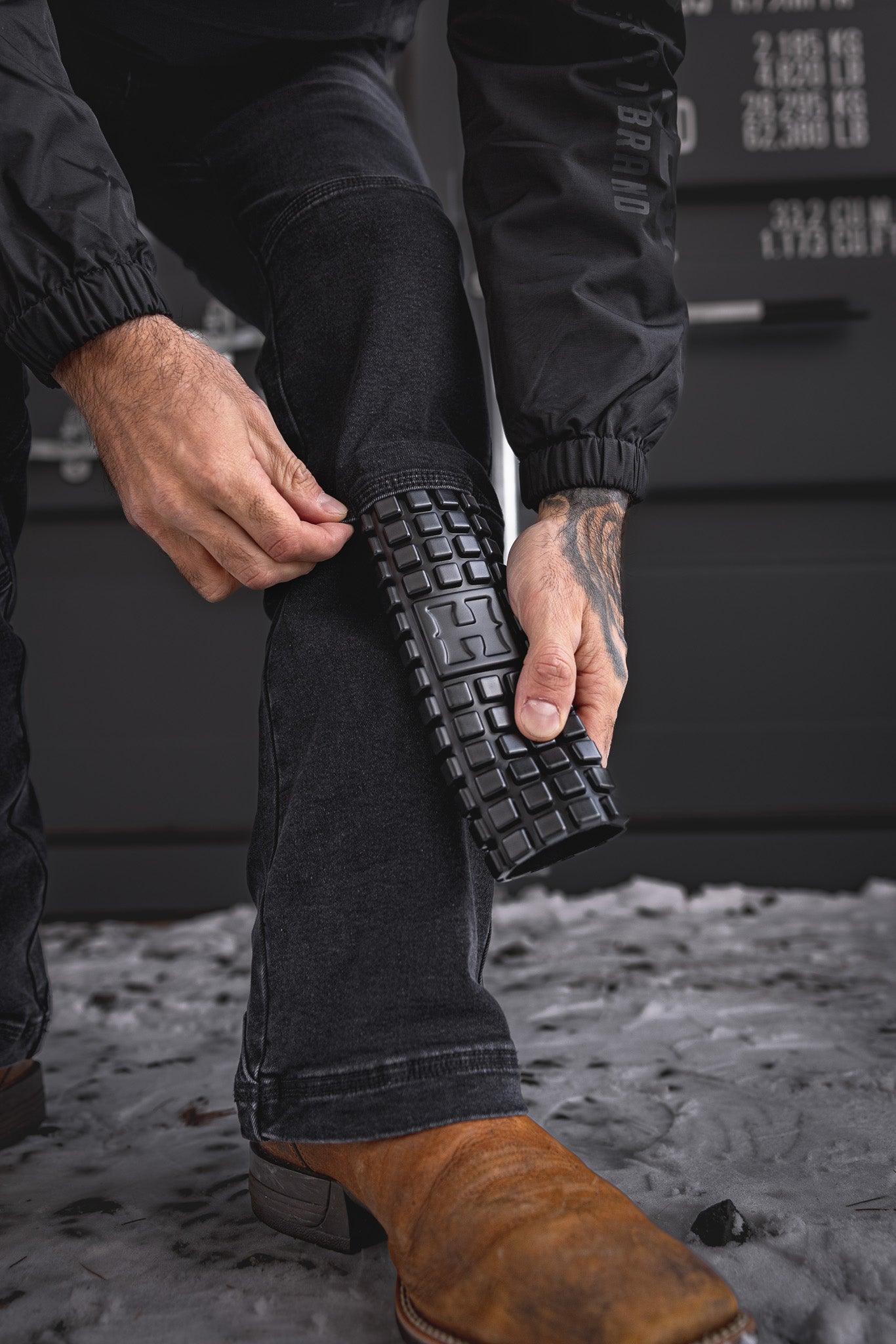 
                  
                    BX-1 Bootcut Flex Jeans Stonewashed Black
                  
                