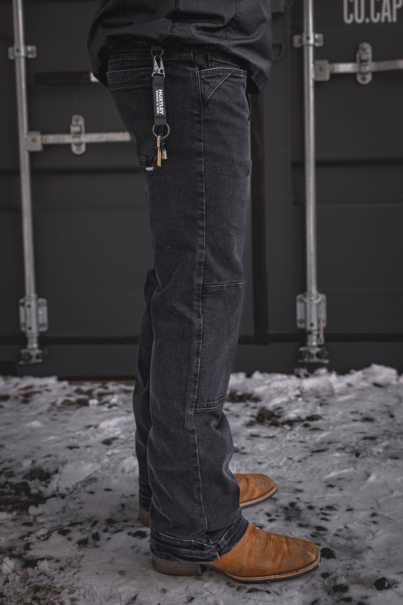 
                  
                    BX-1 Bootcut Flex Jeans Stonewashed Black
                  
                